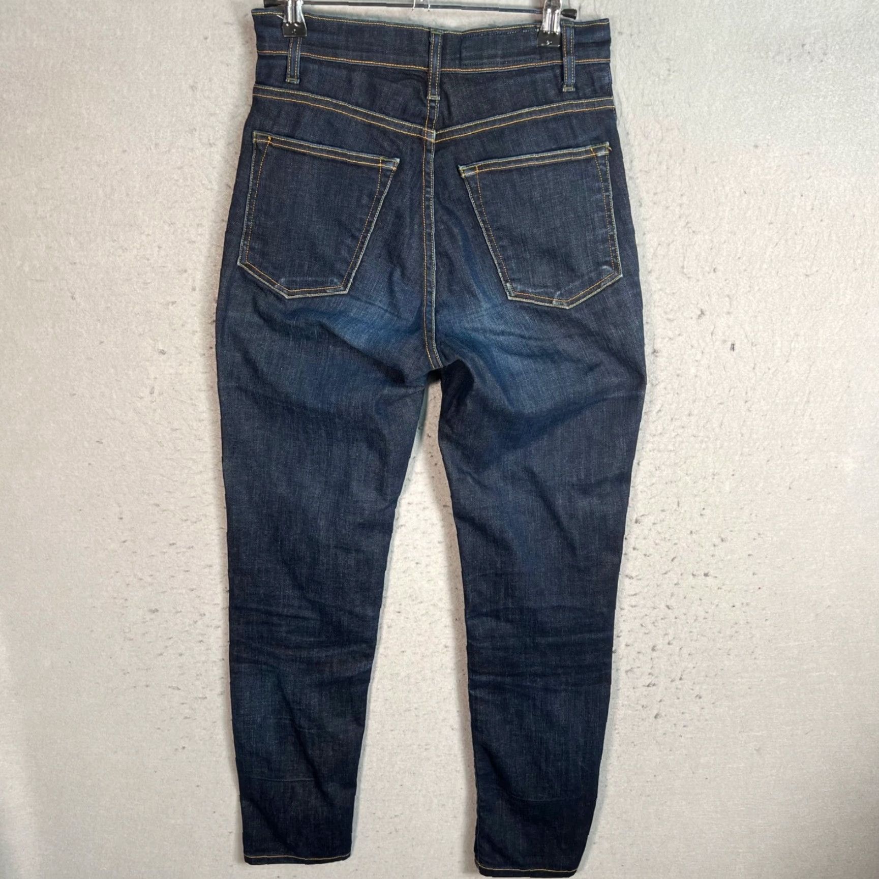 Imogene + Willie Imogene + Willie Elizabeth Jeans Womens 25R Elizabeth Cut Dark Wash Denim Size 42" / US 20 - 2 Thumbnail
