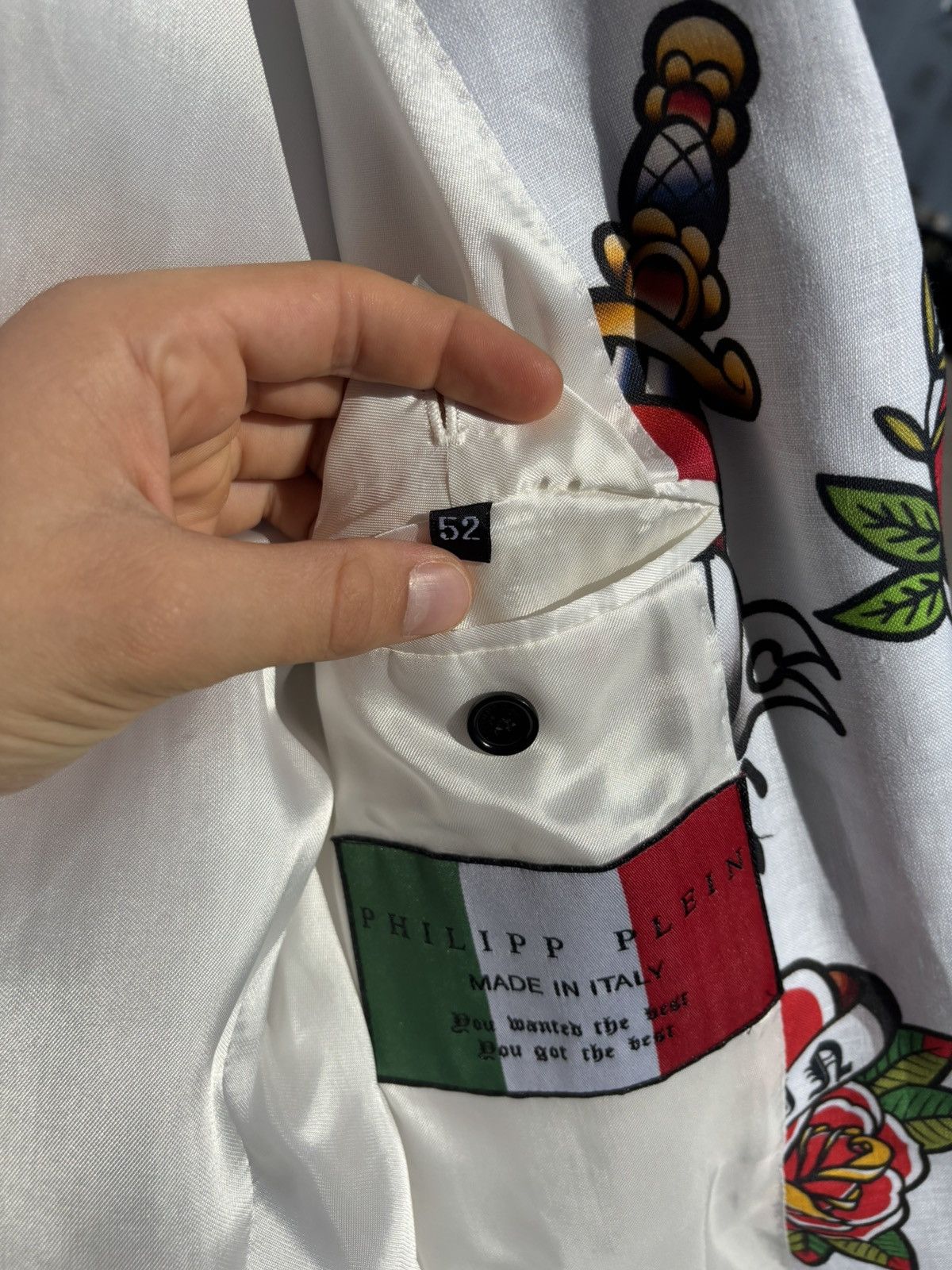 Philipp Plein philipp plein blazer linen Size 52L - 12 Thumbnail