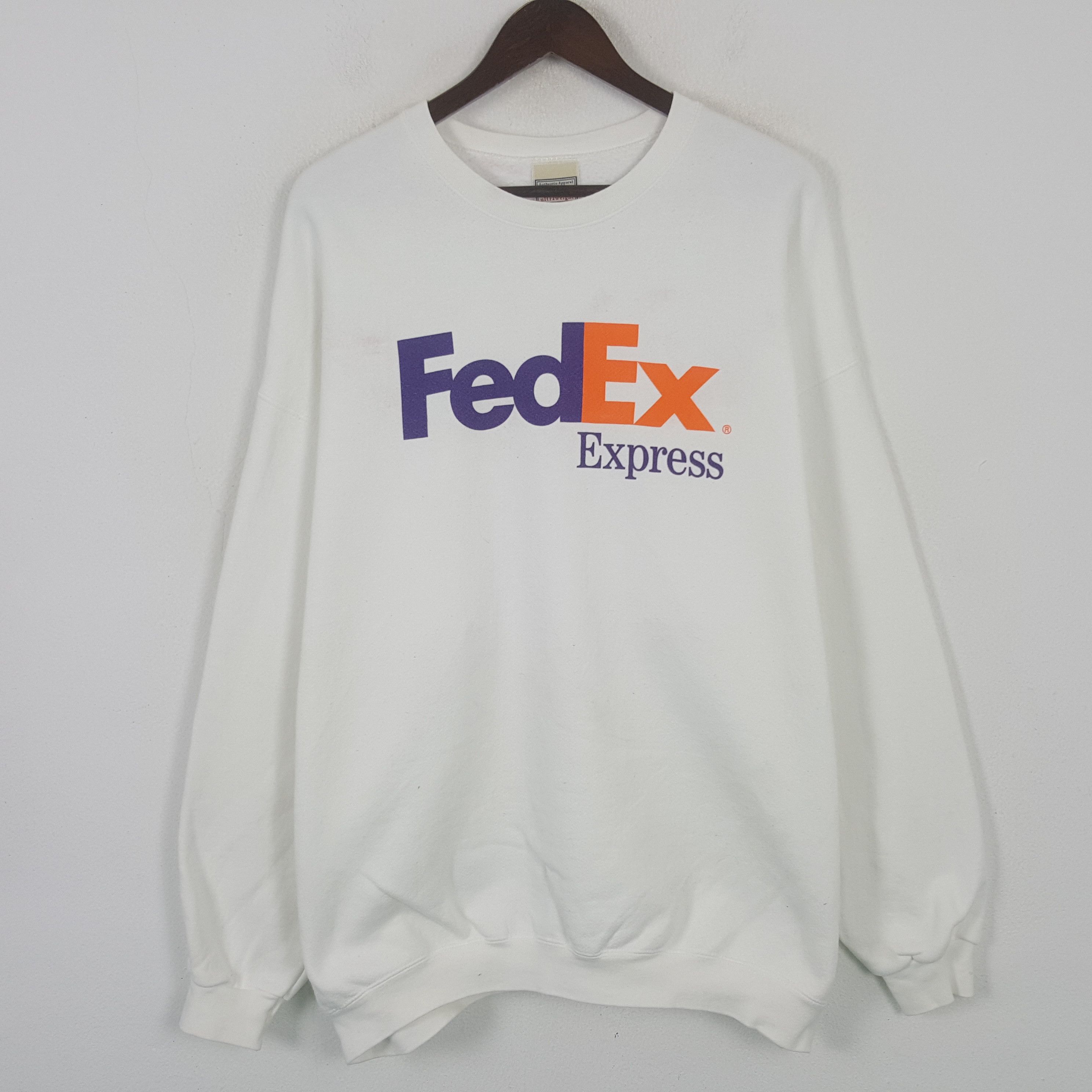 Other Vintage Lee x Fedex Express Sweatshirt Size US XL / EU 56 / 4 - 1 Thumbnail