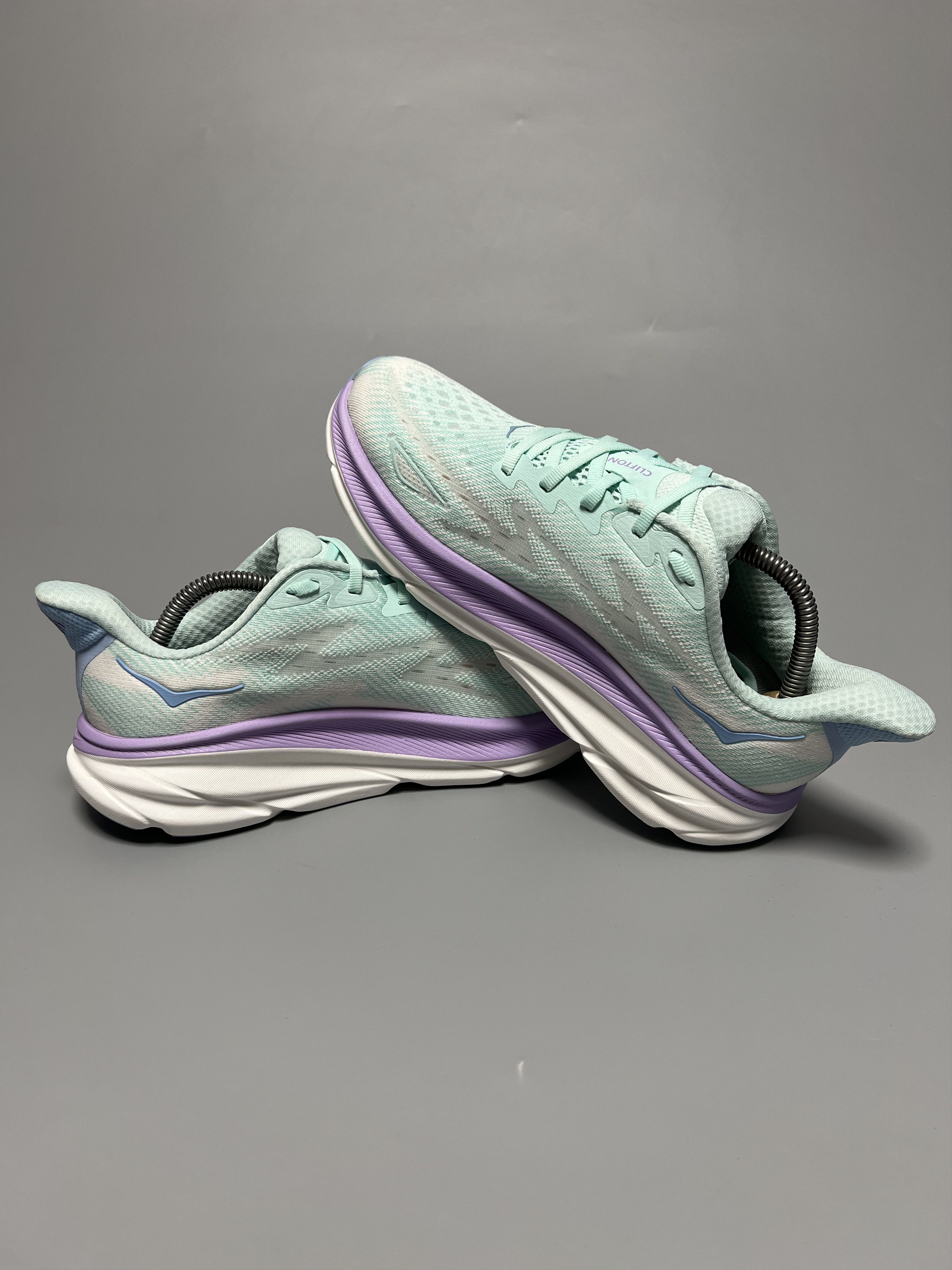 Hoka 8.5D Hoka One One Clifton 9 Wide Running Shoes Walking Gym Size US 8.5 / IT 38.5 - 5 Thumbnail