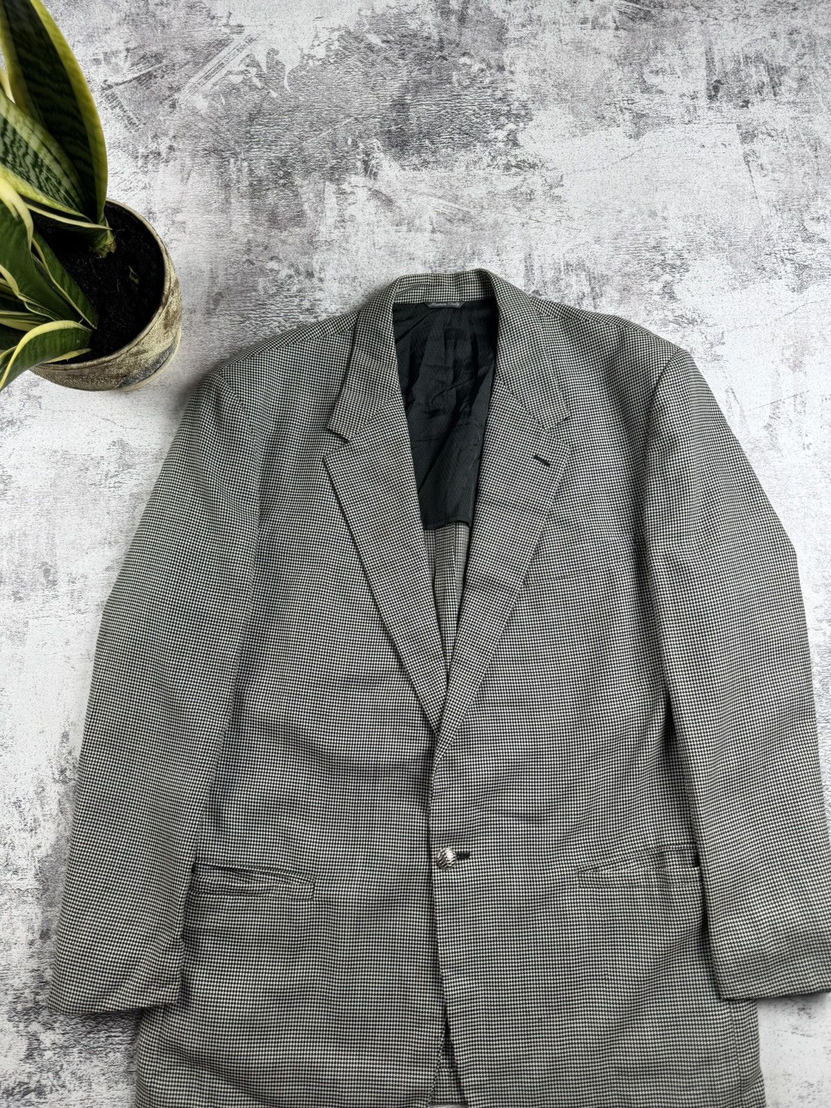 Versus Versace Versus Gianni VERSACE Vintage Italian 54 Size Classic Luxury Blazer Suit Jacket Size 54R - 4 Thumbnail