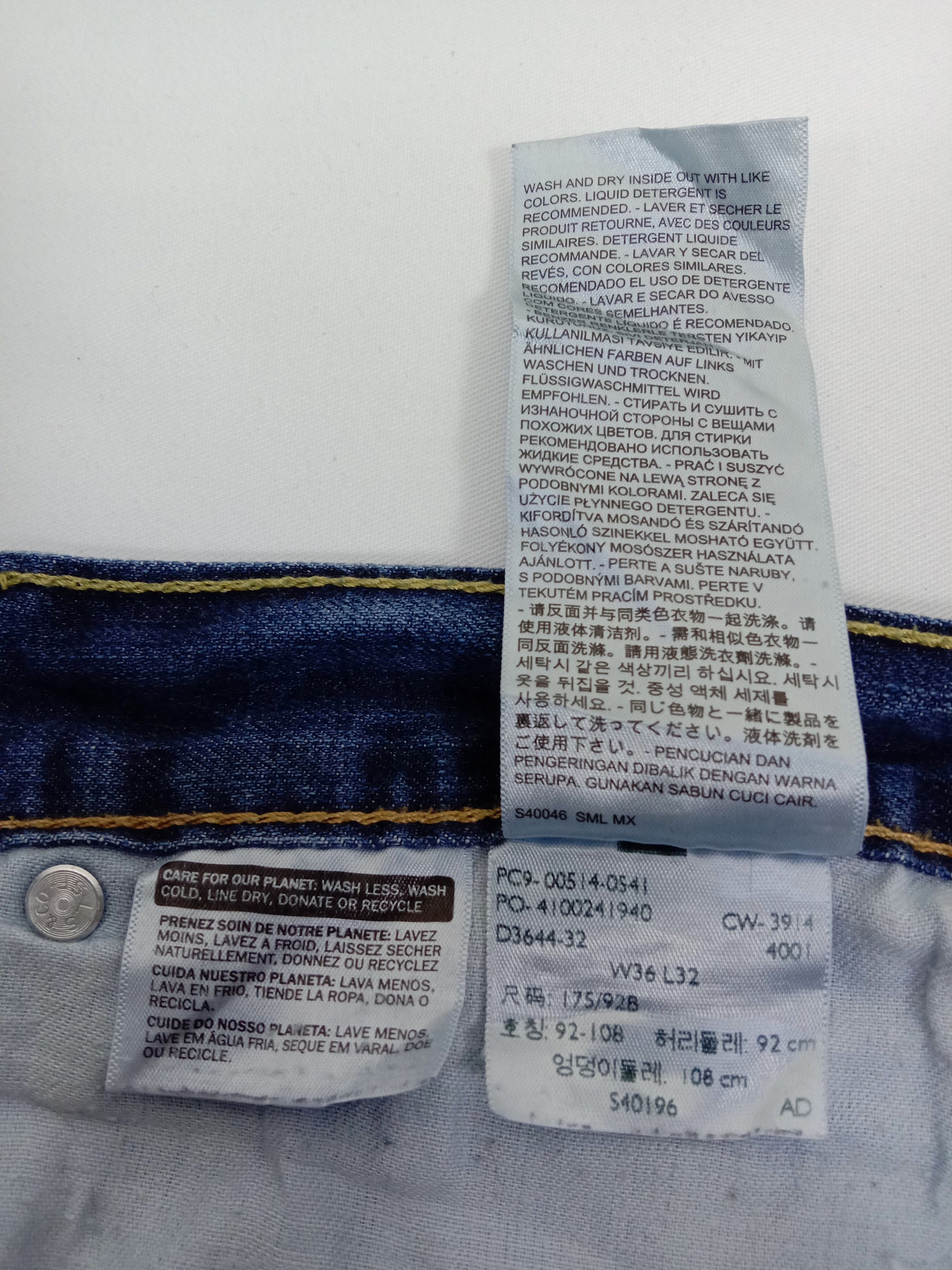 Levi's Vintage Levi's 514 Jeans Earth Tone Straight Fit Denim Size US 36 / EU 52 - 13 Thumbnail
