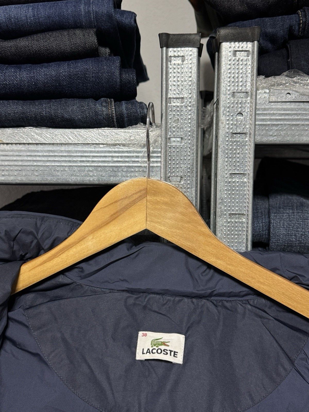 Lacoste Lacoste Down Quilted Navy Blue Women’s Jacket Size 38 Size S / US 4 / IT 40 - 8 Thumbnail