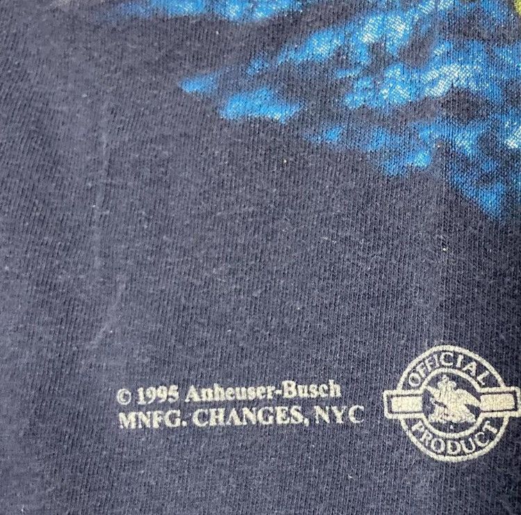 Vintage 1995 Budweiser Frog “Bud Bud” Tee Size US L / EU 52-54 / 3 - 4 Thumbnail