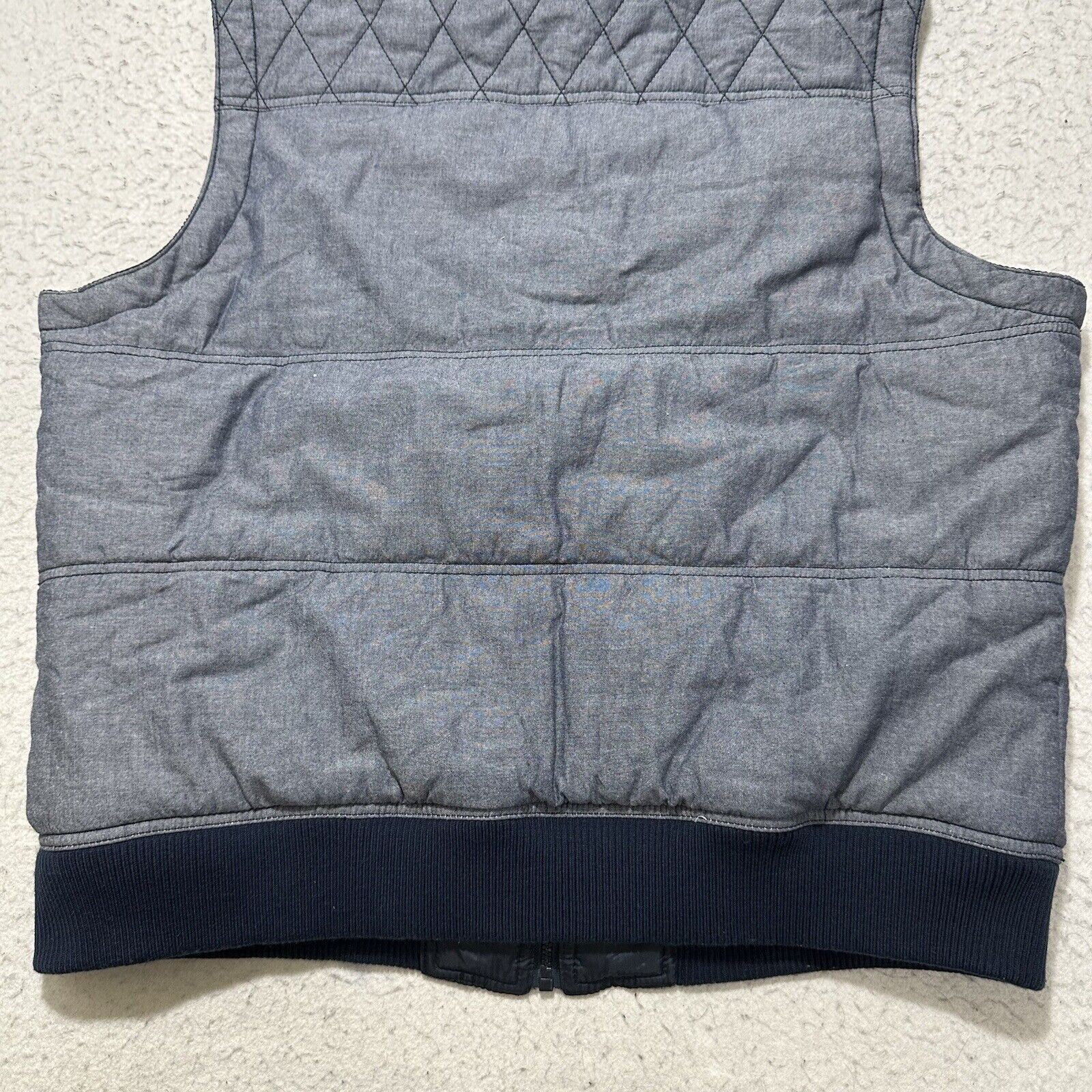 Bar III Bar III XXL Hooded Vest Sleeveless Jacket Quilted Navy Blue Size XXL / US 16-18 / IT 52-54 - 12 Thumbnail