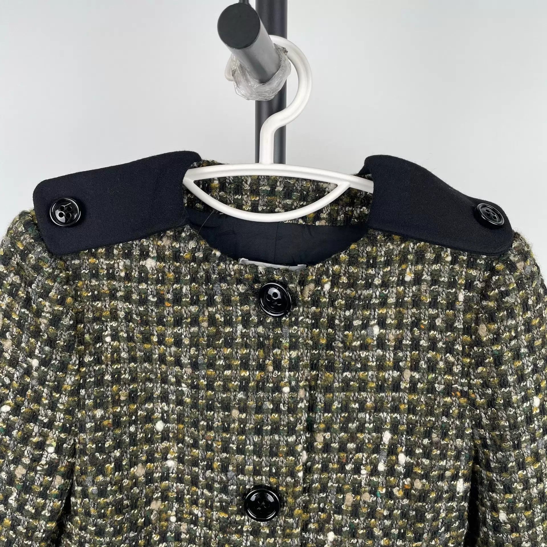 Valentino Valentino Knit Chanel-Style Women's Black Hem Jacket Size S / US 4 / IT 40 - 9 Thumbnail