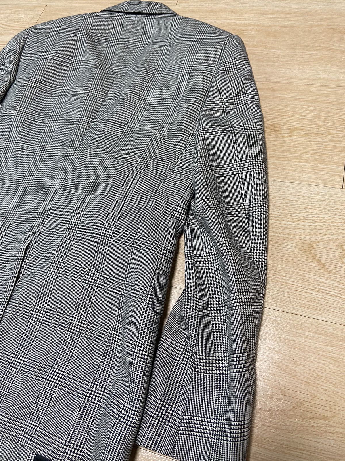 Celine × Hedi Slimane 44 Celine Prince Of Wales houndstooth blazer suit jacket Size US S / EU 44-46 / 1 - 5 Thumbnail