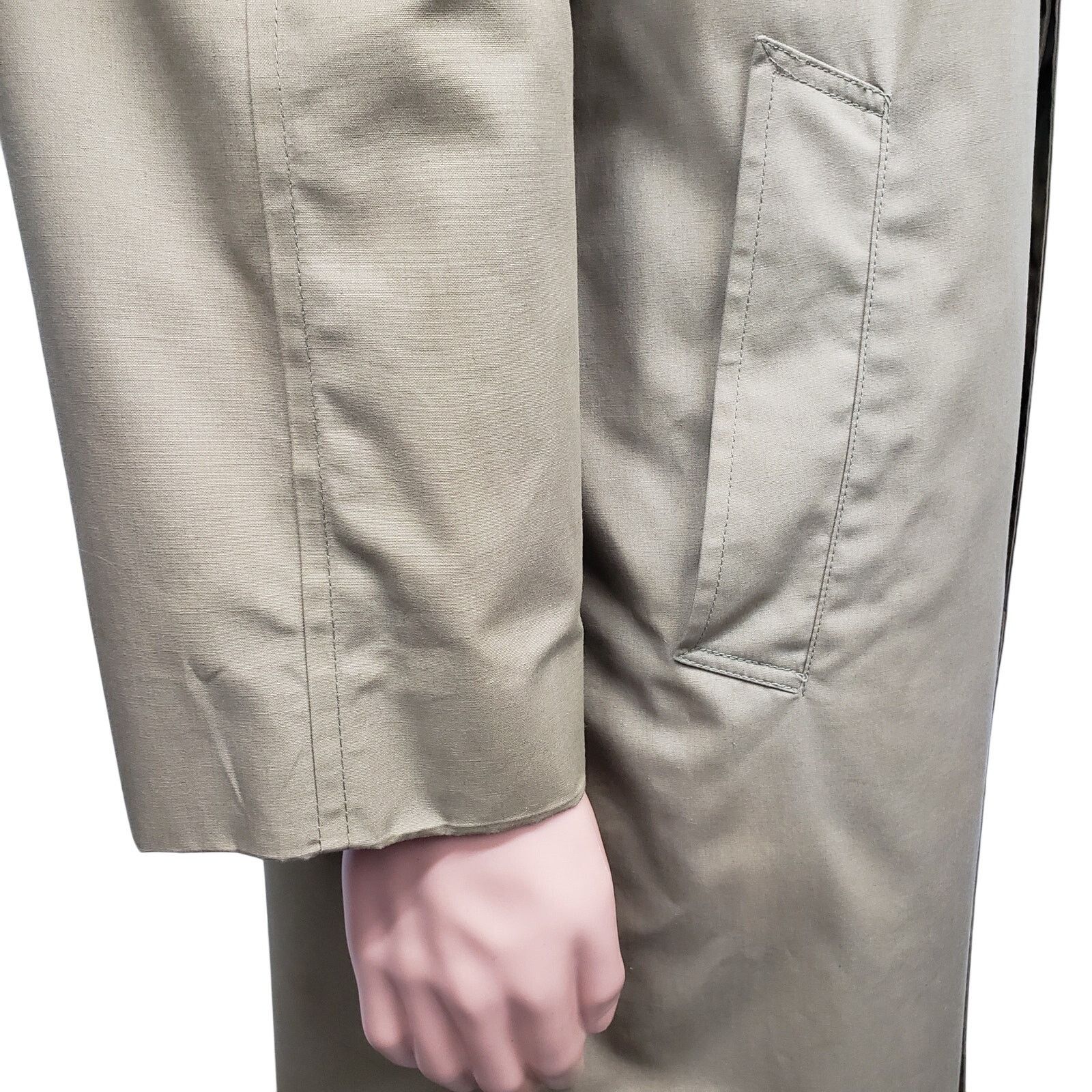 Vintage Rainfair Trench Coat Removable Faux Fur Lining USA Made 44 Size US L / EU 52-54 / 3 - 6 Thumbnail