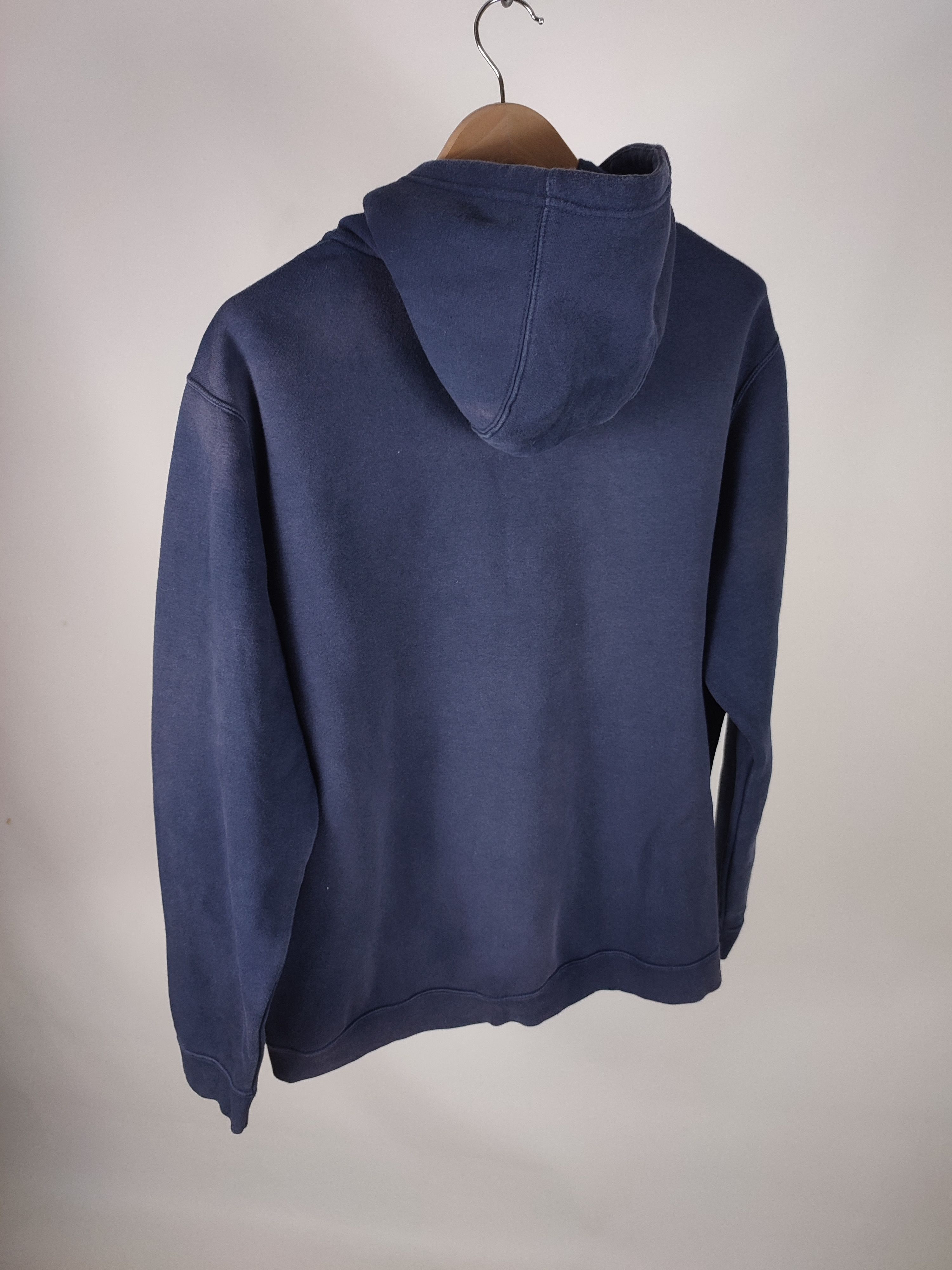 Nike Nike Navy Blue Faded Hoodie Size US XXL / EU 58 / 5 - 10 Thumbnail