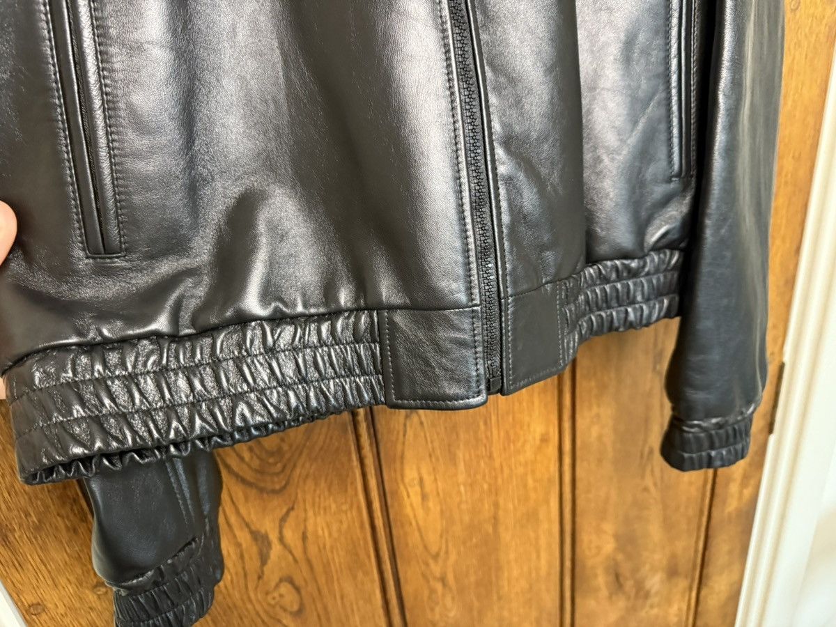 Celine FW24 Celine logo Triomphe leather tracksuit jacket 54 Hedi Size US L / EU 52-54 / 3 - 15 Thumbnail