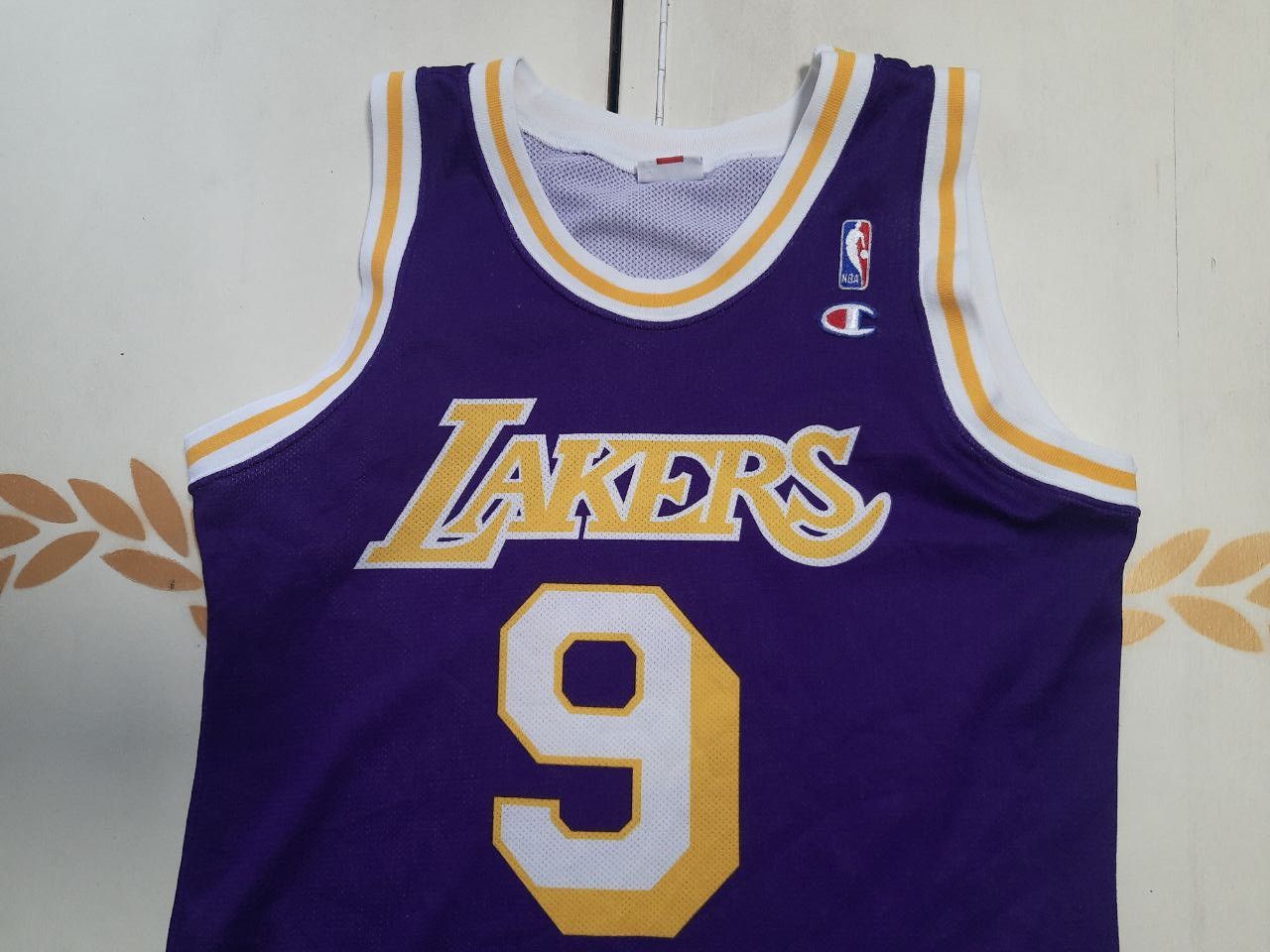 Champion × NBA Champion LA Lakers Jersey #9 Van Exel 90's Size US M / EU 48-50 / 2 - 3 Thumbnail