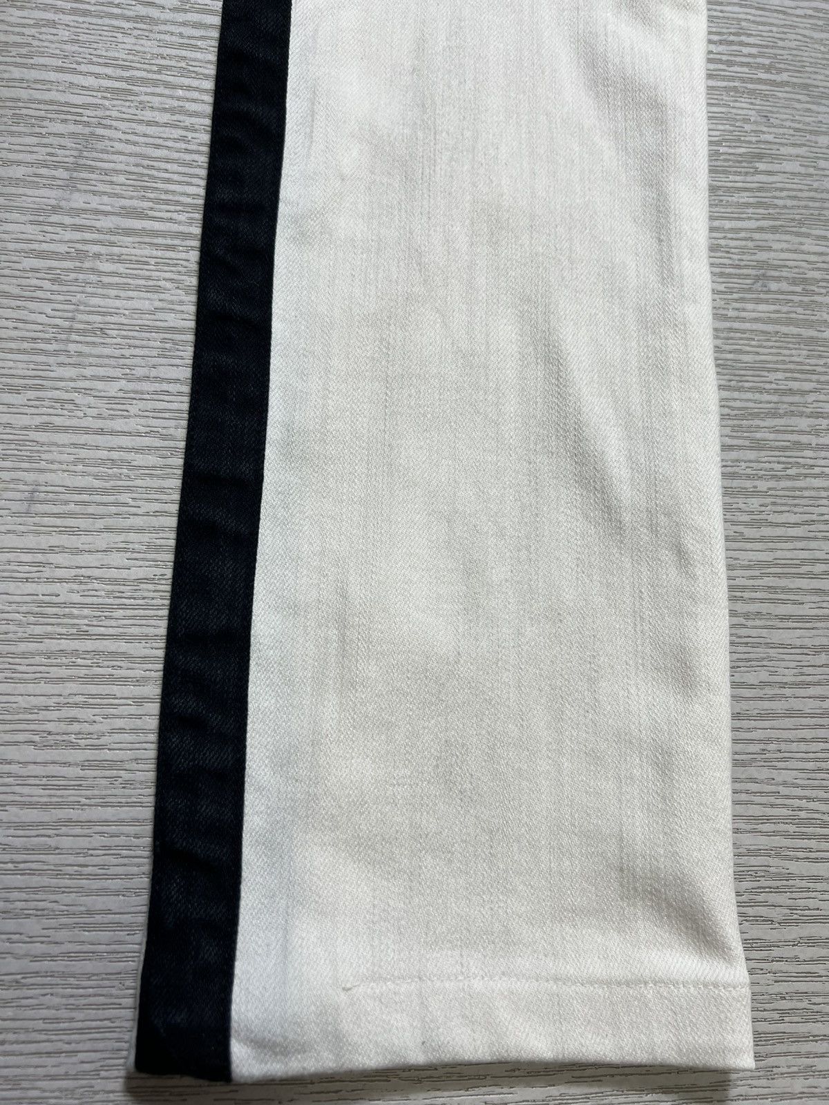 Balmain Balmain - S/S 15’ - White/Black Biker Jeans Size US 29 - 21 Thumbnail