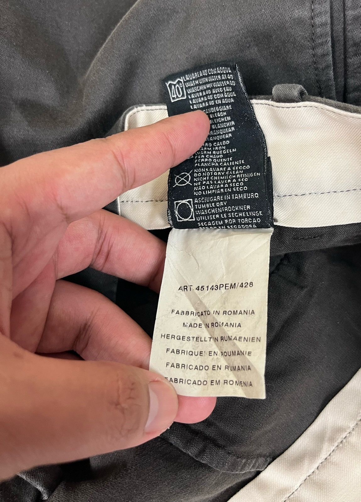 Stone Island Stone Island S.I Denim Casual Pants Size US 32 / EU 48 - 15 Thumbnail