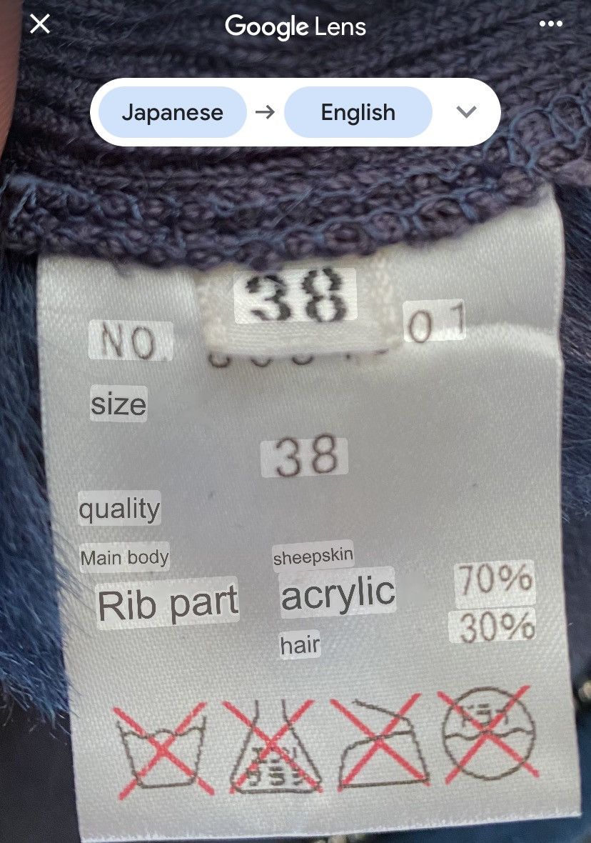KMRii 2000s Virgina Japan Luxury Sheepskin Fur Vkei Jablet Size M / US 6-8 / IT 42-44 - 24 Thumbnail
