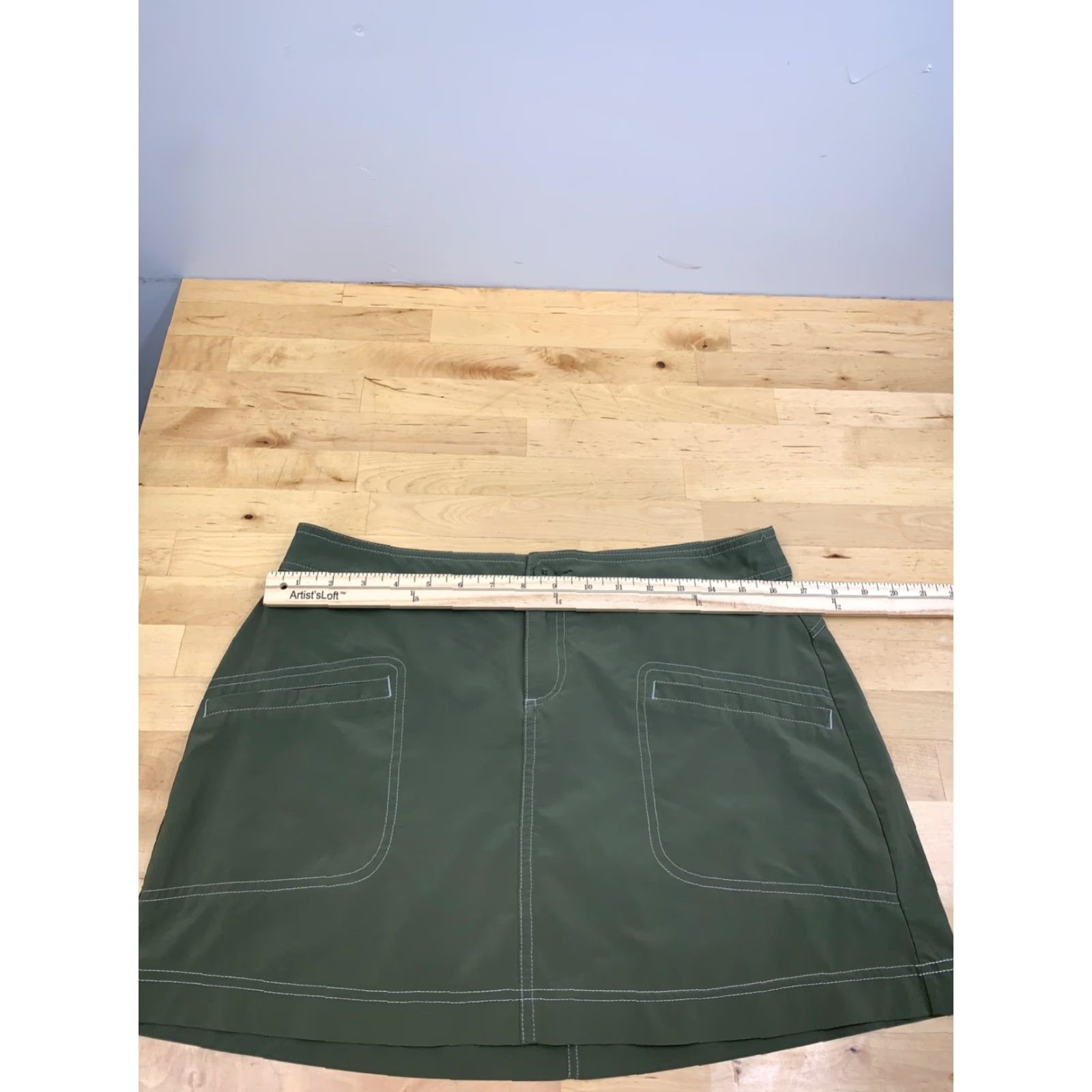 Prana prAna Skort Skirt Womens 8 Green Athletic Casual Outdoor Activewear Size 30" / US 8 / IT 44 - 7 Thumbnail