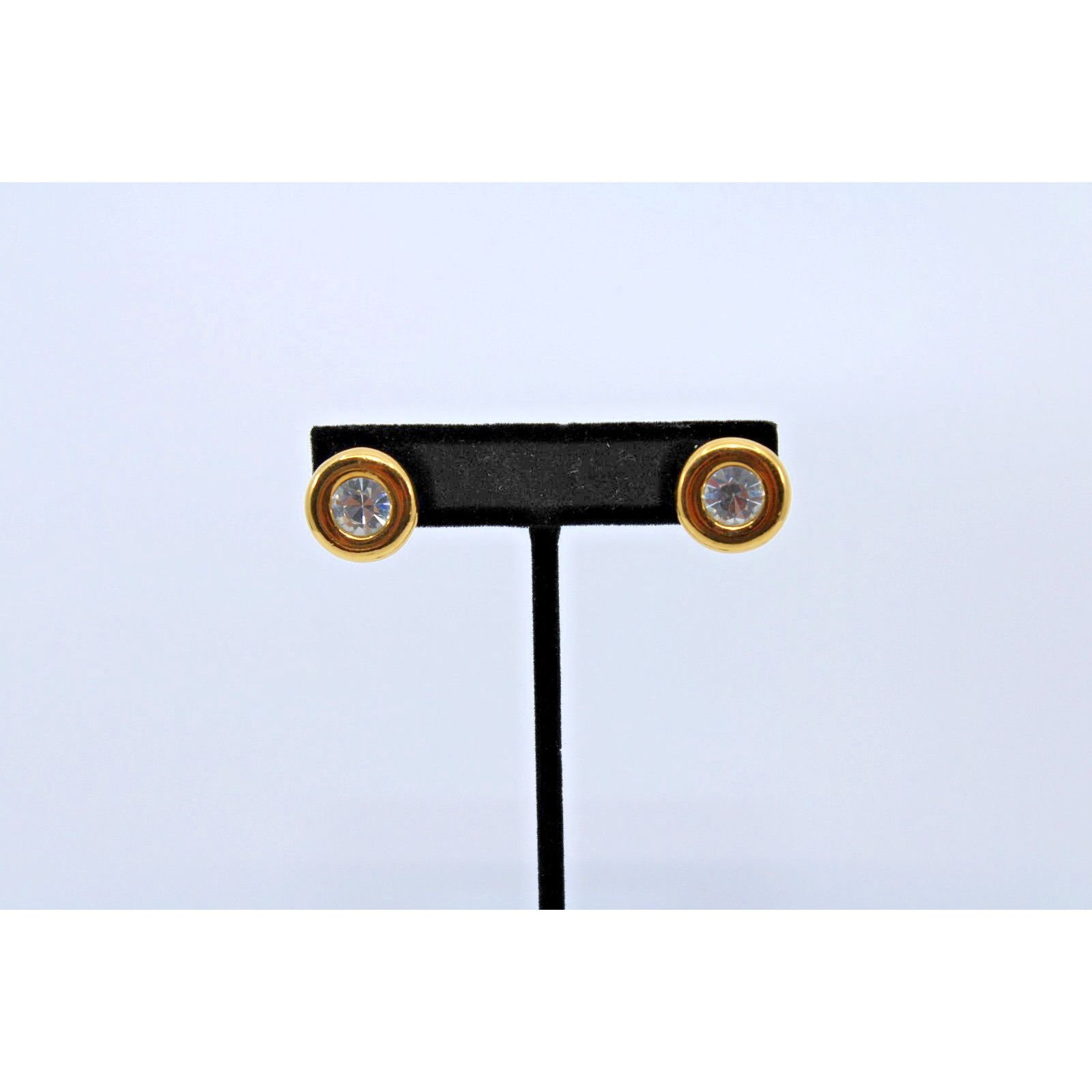 Kenneth Jay Lane Vintage KJL Kenneth Jay Lane Designer Crystal Stud Earrings Size ONE SIZE - 2 Thumbnail