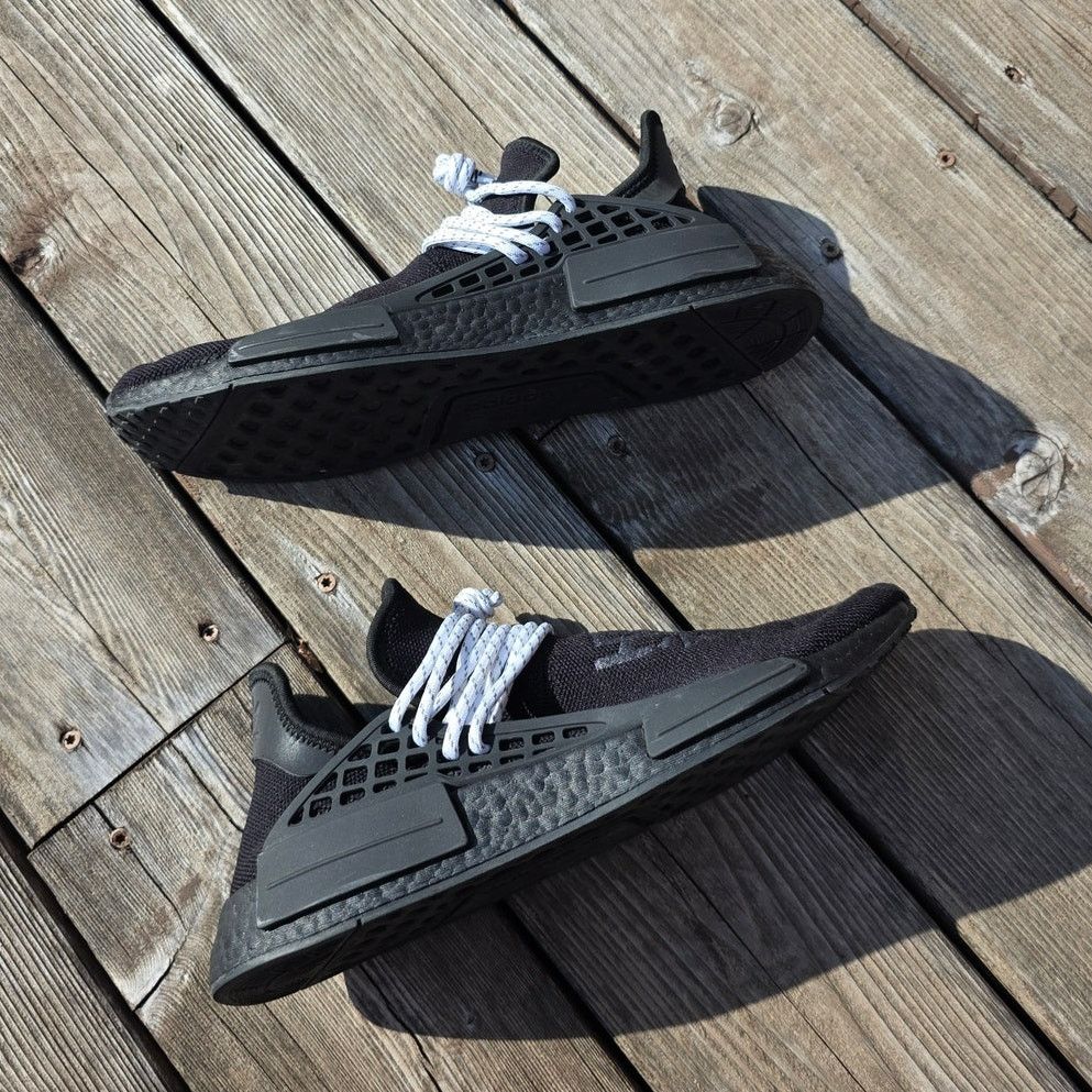 Adidas Pharrell Williams x adidas NMD "Human Race Black" Size US 10 / EU 43 - 2 Thumbnail