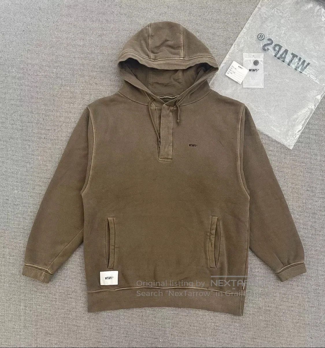 Wtaps WTAPS Hooded Sweatshirt in Unique Finish. Size US S / EU 44-46 / 1 - 1 Thumbnail