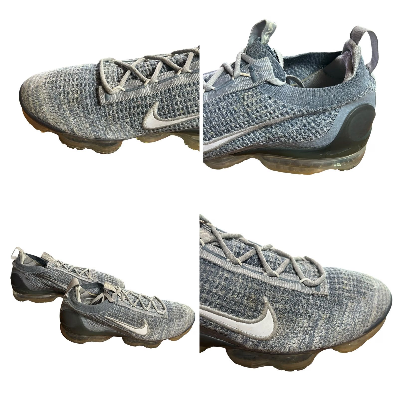 Nike Nike VaporMax Flyknit 2021 Sneakers Men 10.5 Armory Grey Blue DH4084-400 Size US 11 / EU 44 - 8 Thumbnail