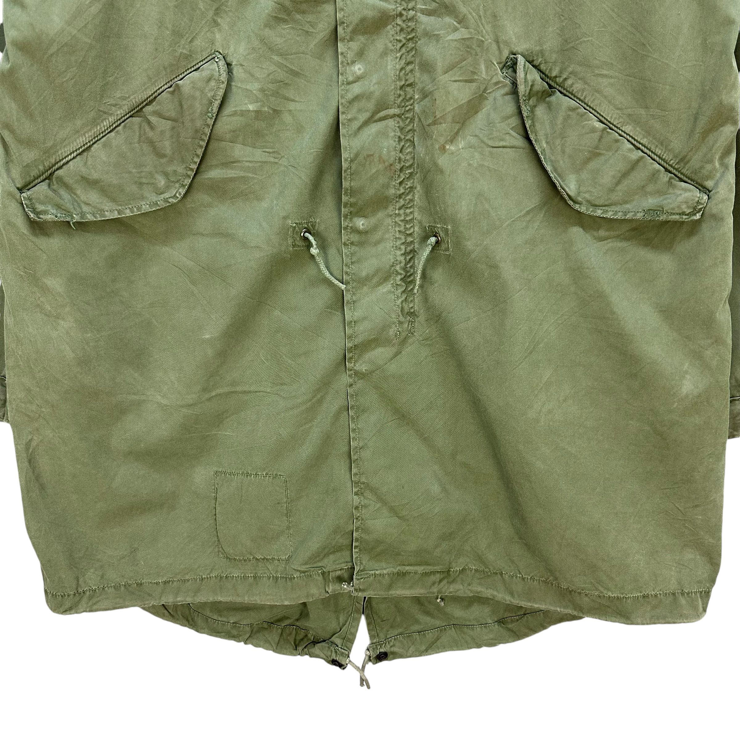 Vintage 90's Fishtail Parka Army Jacket Vanderbilt Shirt #A68-1657 Size US S / EU 44-46 / 1 - 6 Thumbnail