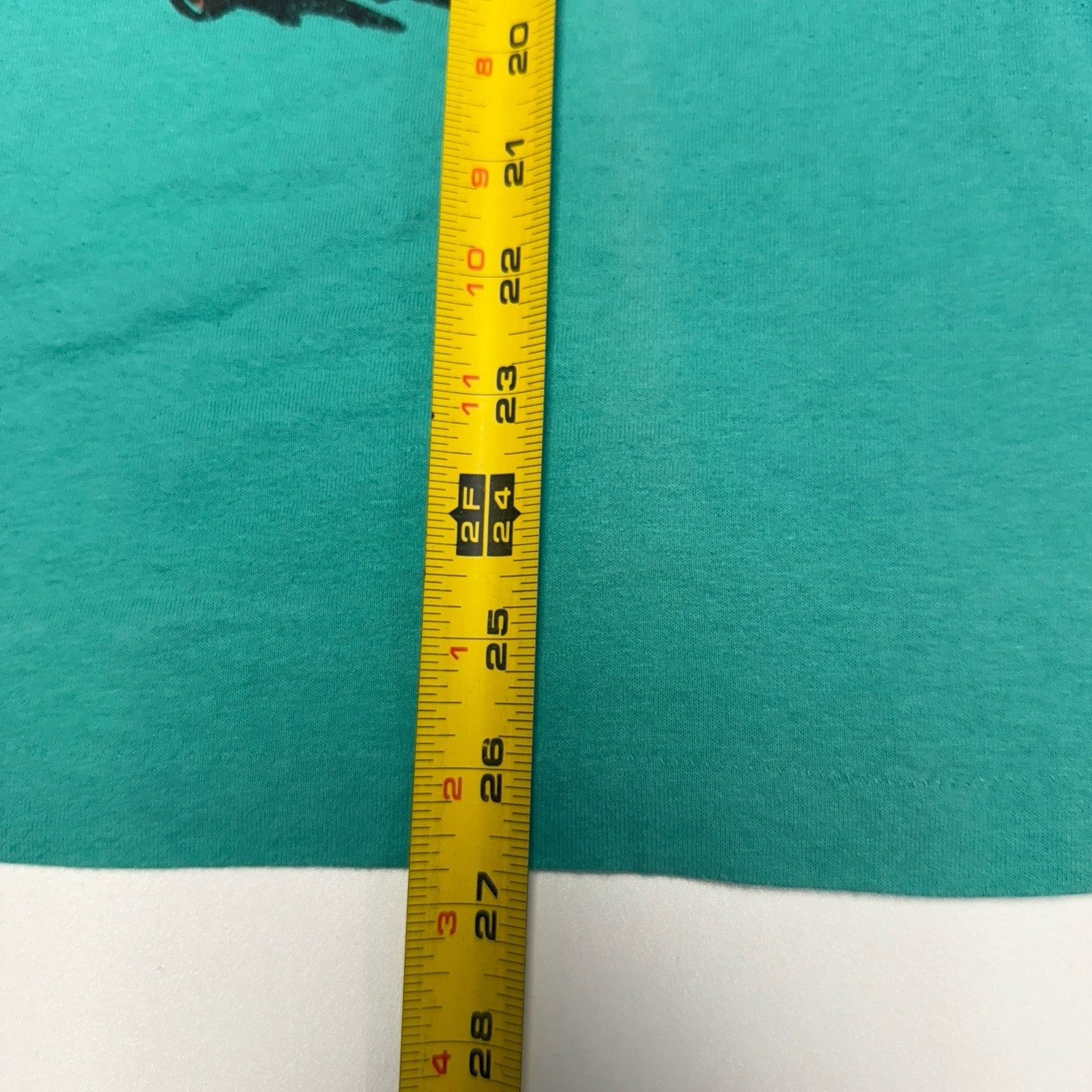 Vintage Vintage 90s Wave Round Surf T Shirt Mens XL Teal Woody Car S Size US XL / EU 56 / 4 - 16 Thumbnail