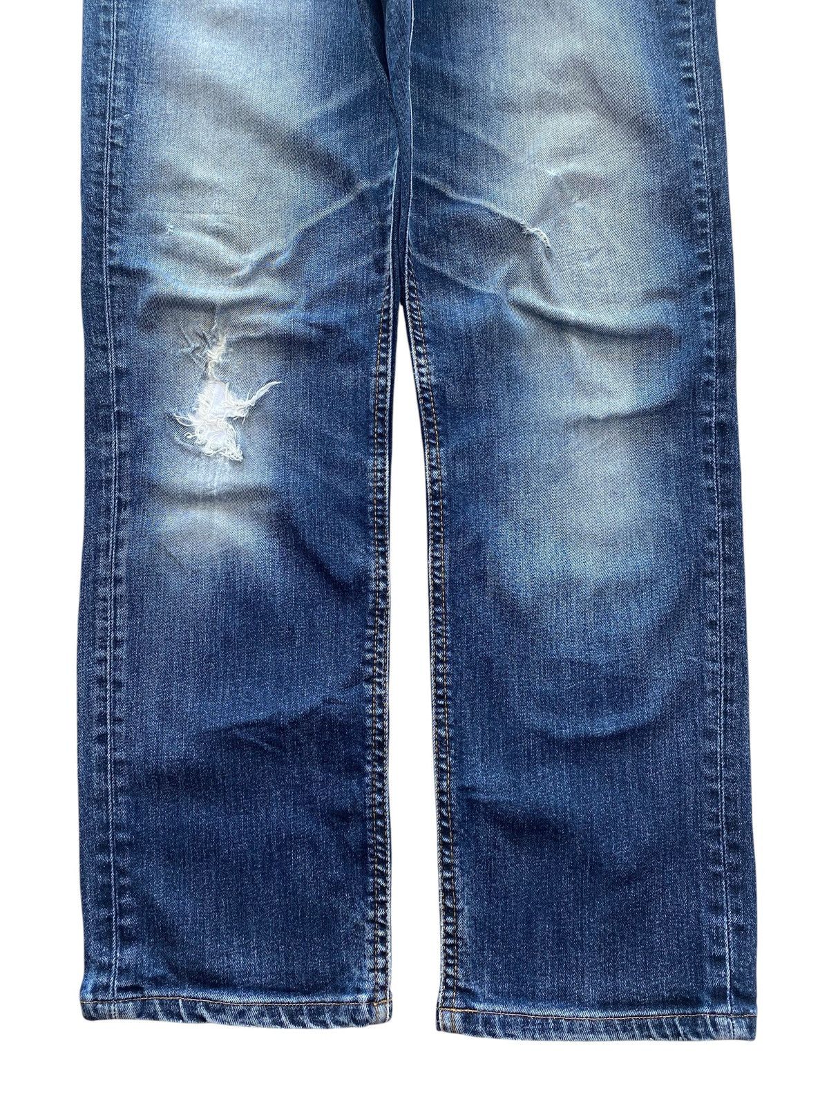 Levi's Vintage Levi’s 541 Acid Dark Faded Wash Style Ripped Jeans Size US 34 / EU 50 - 9 Thumbnail