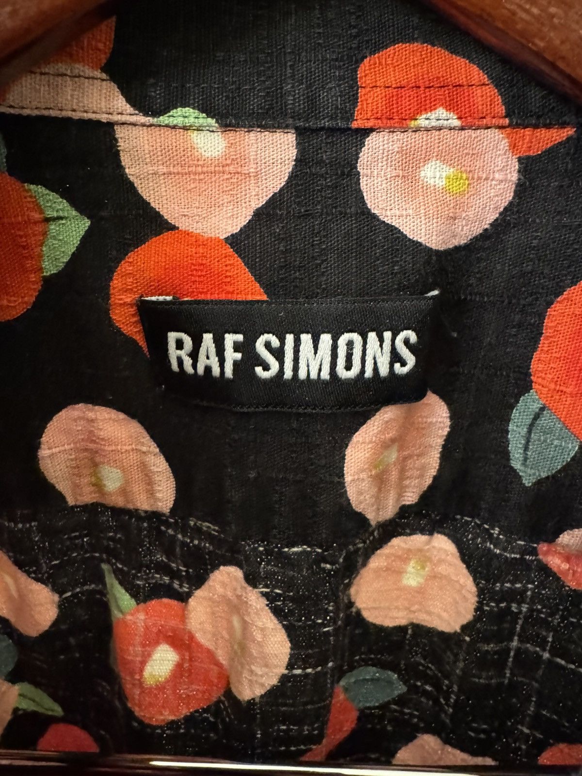 Raf Simons RAF SIMONS ‘floral’ button up short sleeve shirt Size US M / EU 48-50 / 2 - 2 Thumbnail