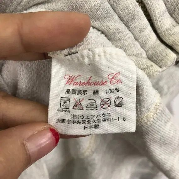 Warehouse Vtg DUBBLEWORKS WAREHOUSE JAPAN Delaware Hoodie Union Made Size US M / EU 48-50 / 2 - 4 Thumbnail