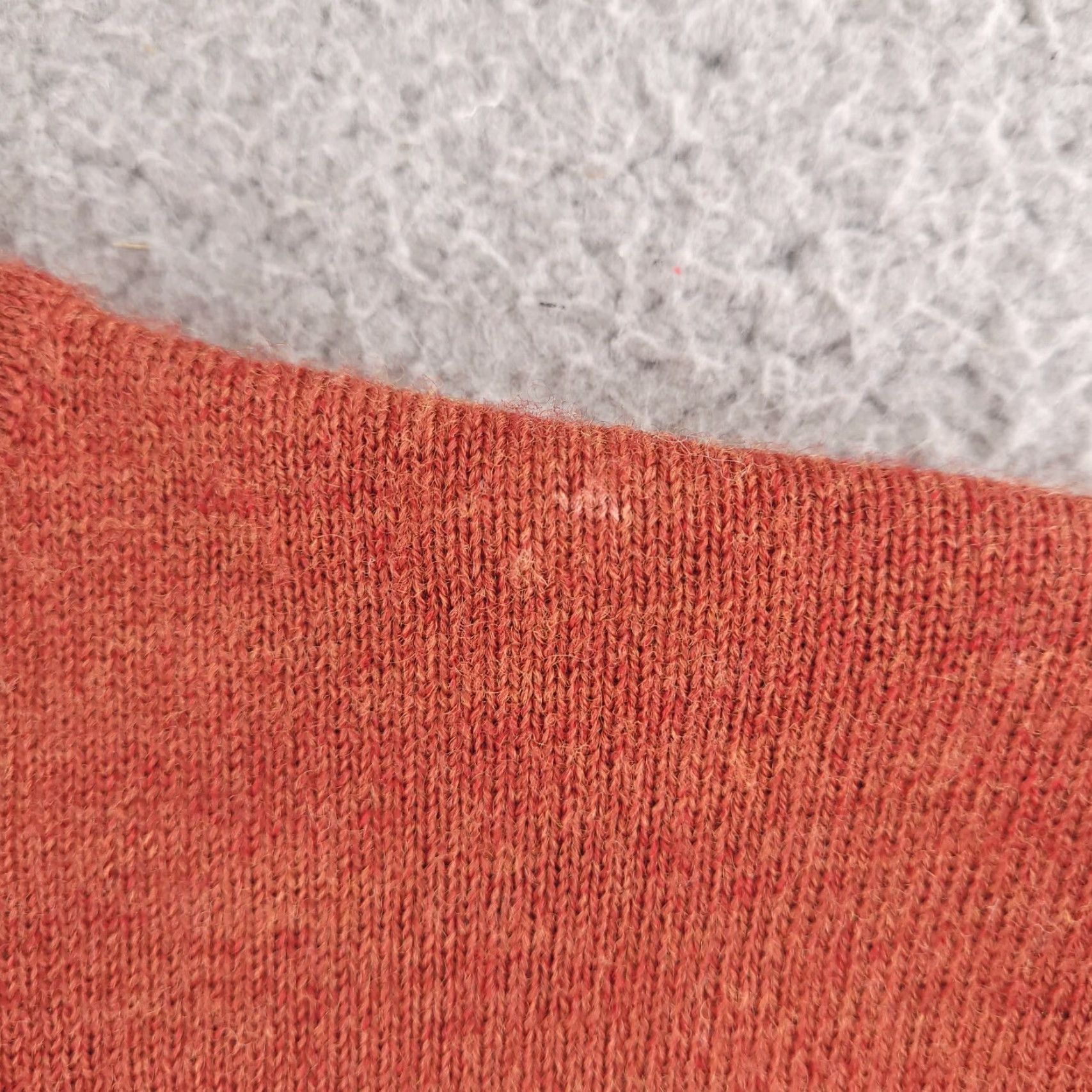 Vintage Sarah Spencer Sweater Womens Small Orange Merion Wool Turtleneck Size S / US 4 / IT 40 - 6 Thumbnail