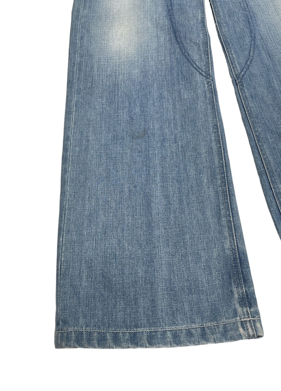 Japanese Brand × Vintage Rare Design Vintage Japanese Brand Jfour Baggy Jeans 2000s Size US 34 / EU 50 - 6 Thumbnail