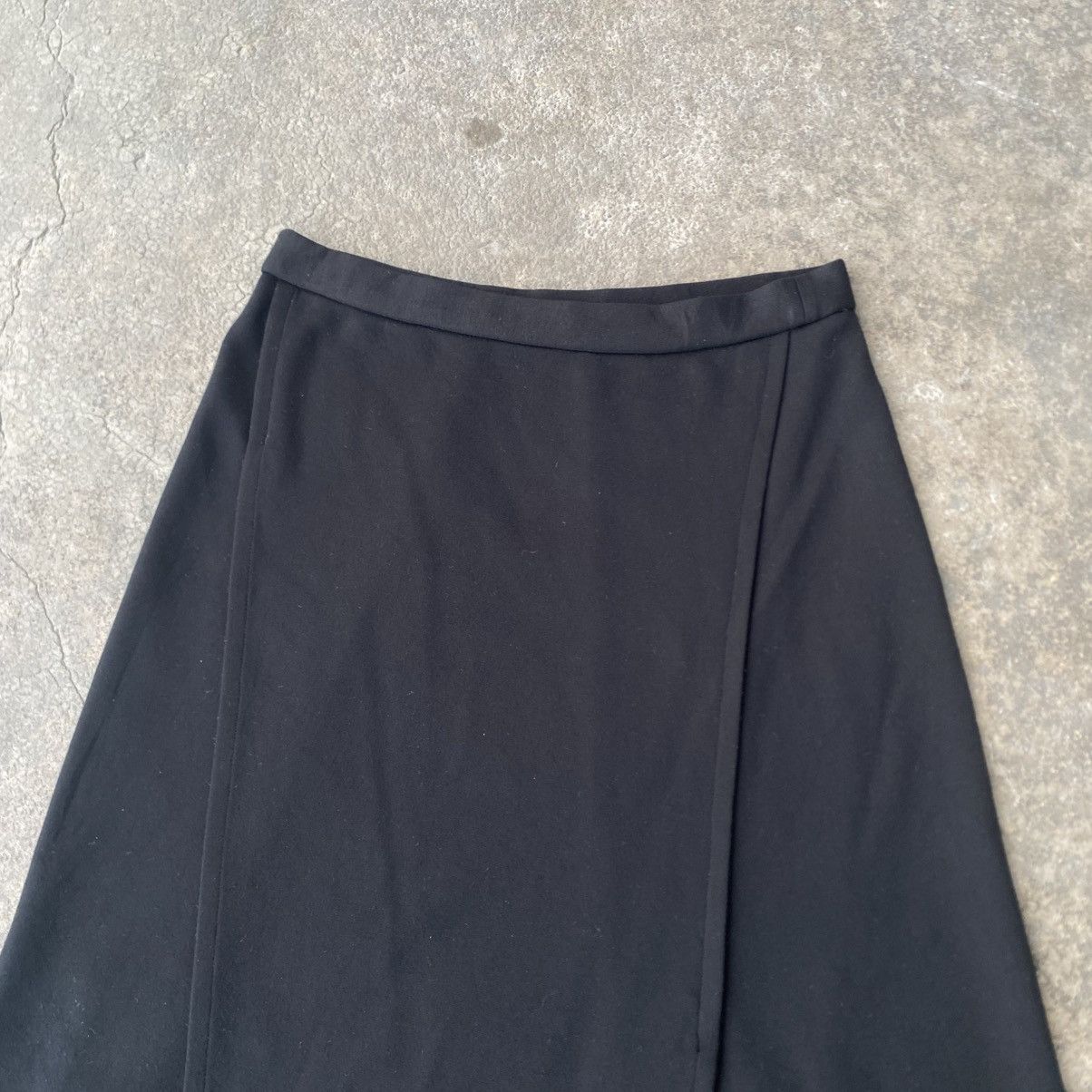 Helmut Lang ‼️LAST DROP‼️Helmut Lang Asymmetrical Bondage Skirt Black Size 32" / US 10 / IT 46 - 4 Thumbnail