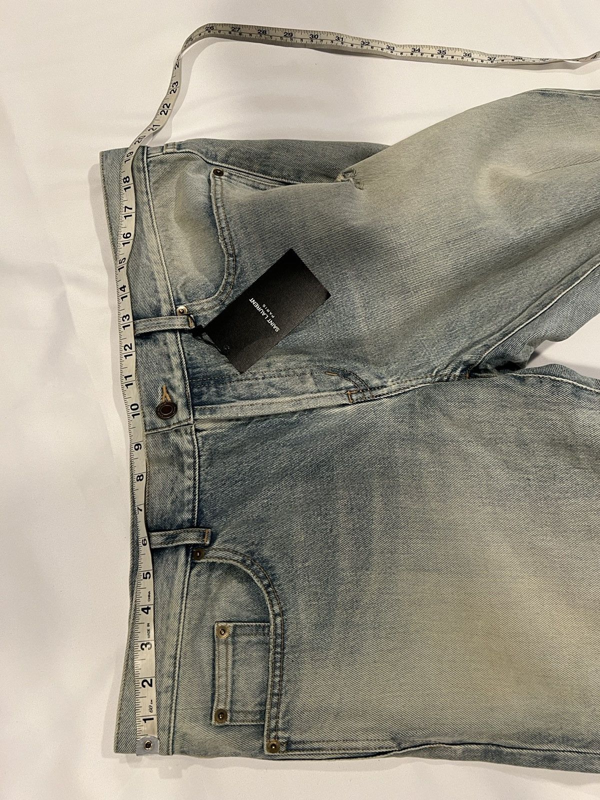 Saint Laurent Paris Saint Laurent men’s ripped blue jeans. 36. $890 Size US 36 / EU 52 - 13 Thumbnail