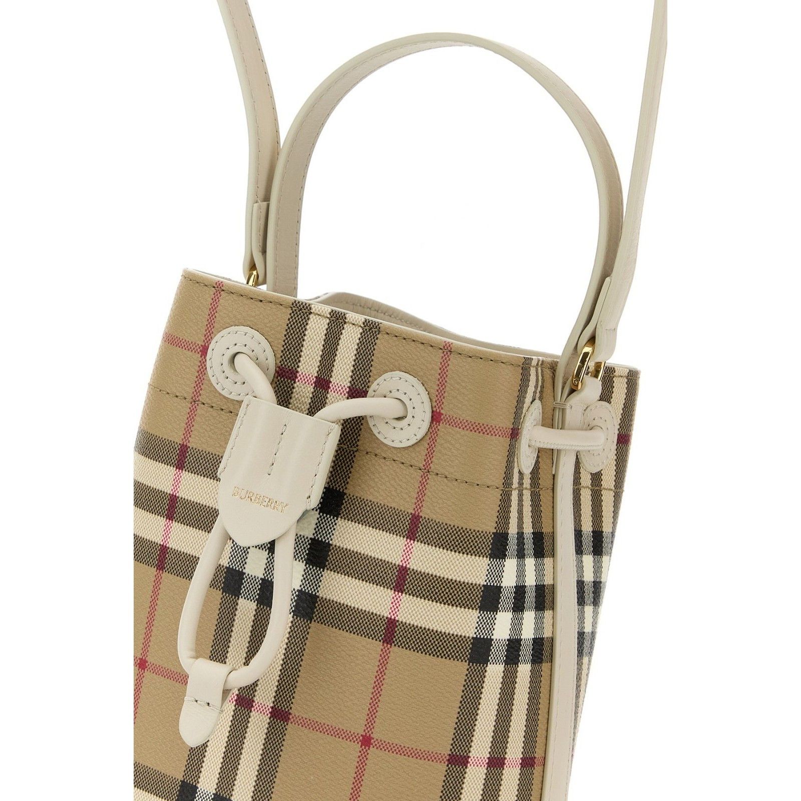 Burberry BURBERRY Beige Bucket Bag New & Authentic Size ONE SIZE - 4 Thumbnail