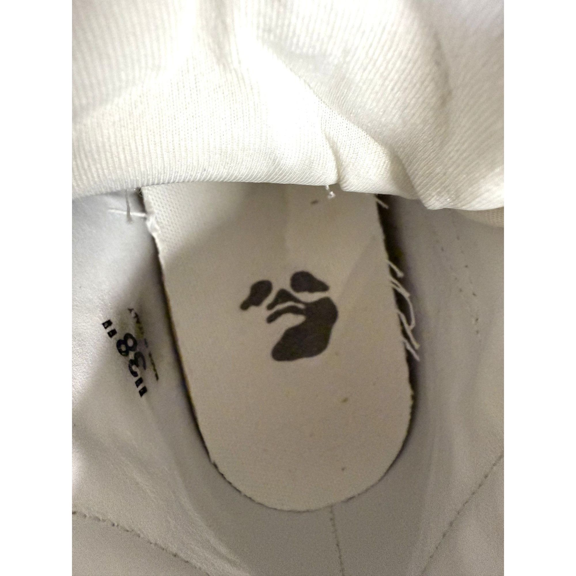 Off-White Off-White Cup Sole 3.0 High-Top Sneakers White/Orange EU 38 Size US 8 / IT 38 - 4 Thumbnail