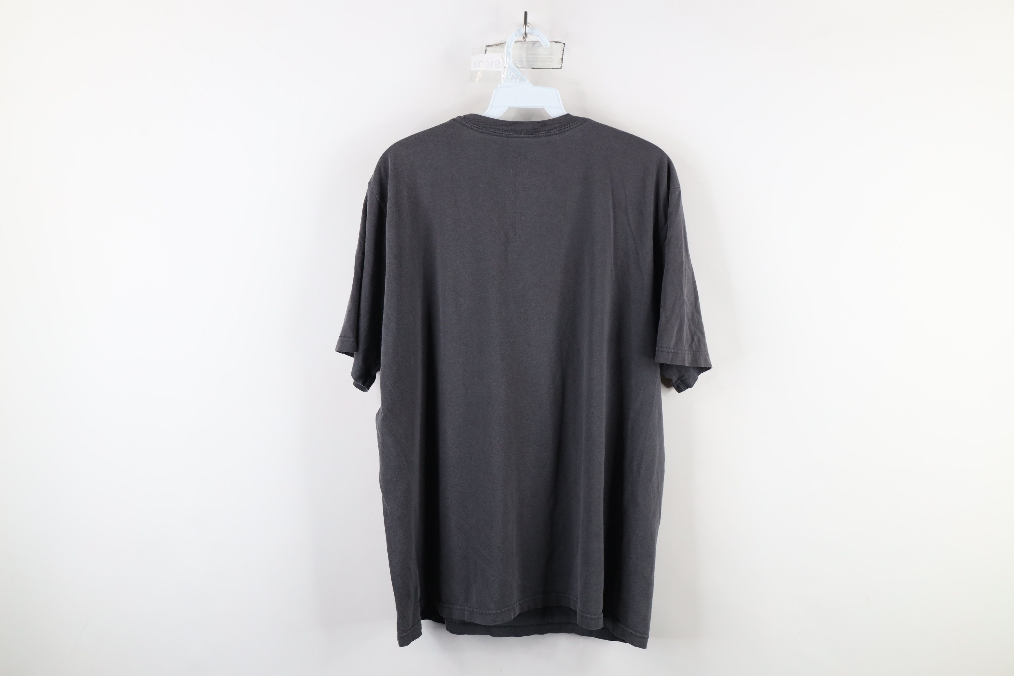 Nike × Vintage Vintage Nike Distressed Air Force One Basketball T-Shirt Size US L / EU 52-54 / 3 - 8 Thumbnail