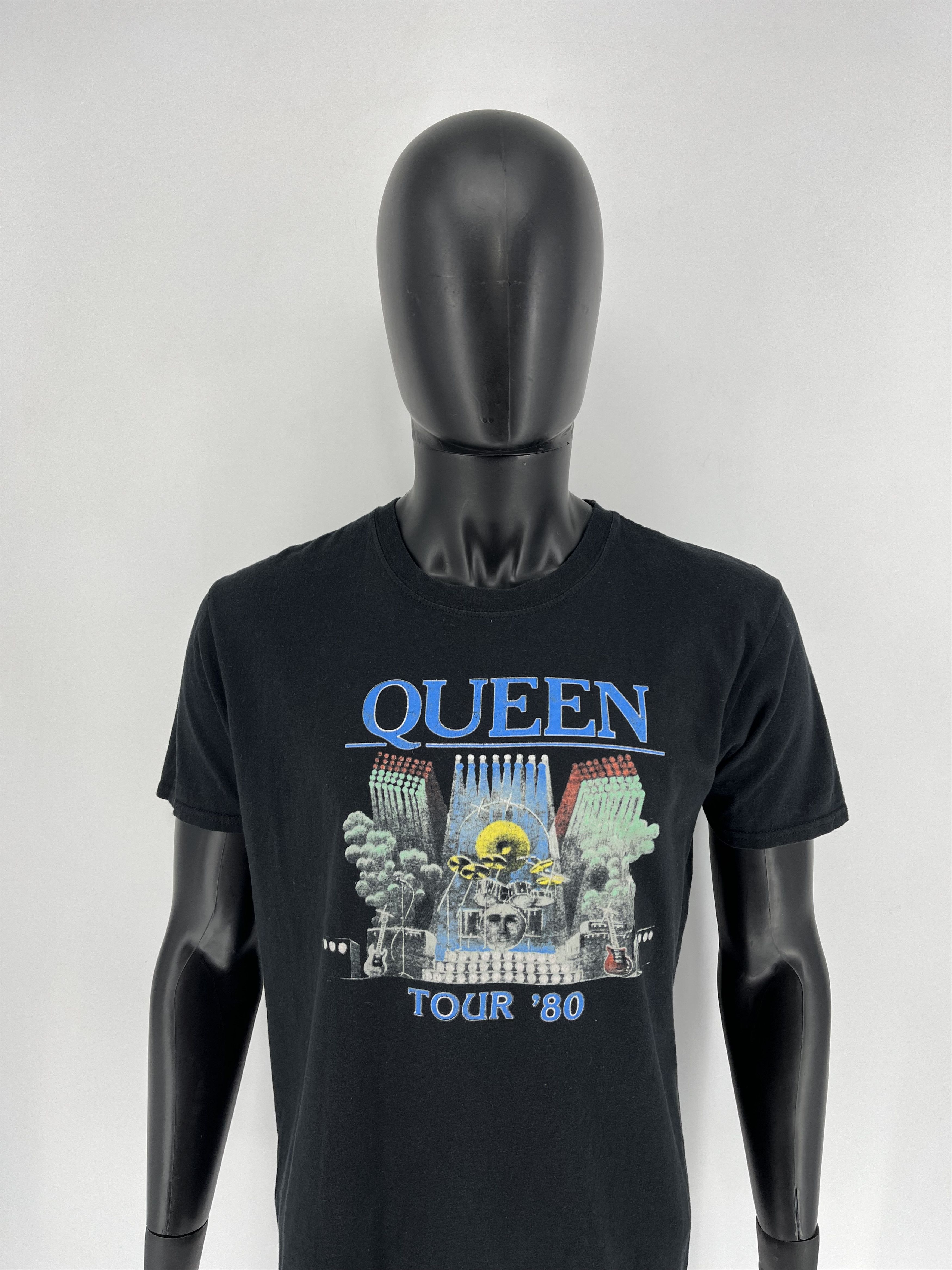 Band Tees × Vintage Vintage Y2K Queen TOUR 80S Size US M / EU 48-50 / 2 - 3 Thumbnail