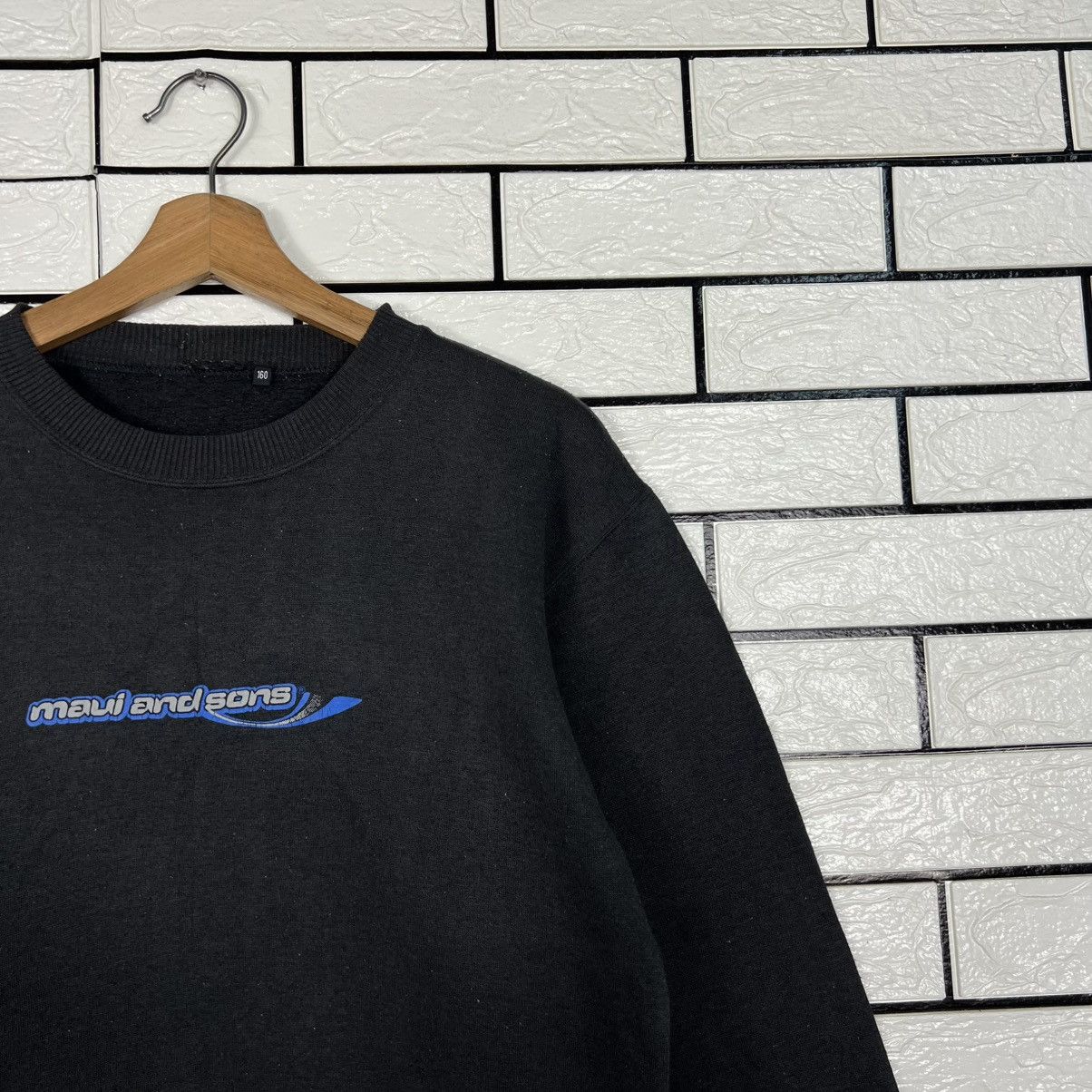 Maui and Sons 90's MAUI AND SONS Boardwear Big Logo Sweatshirt #4041-C184 Size US S / EU 44-46 / 1 - 7 Thumbnail