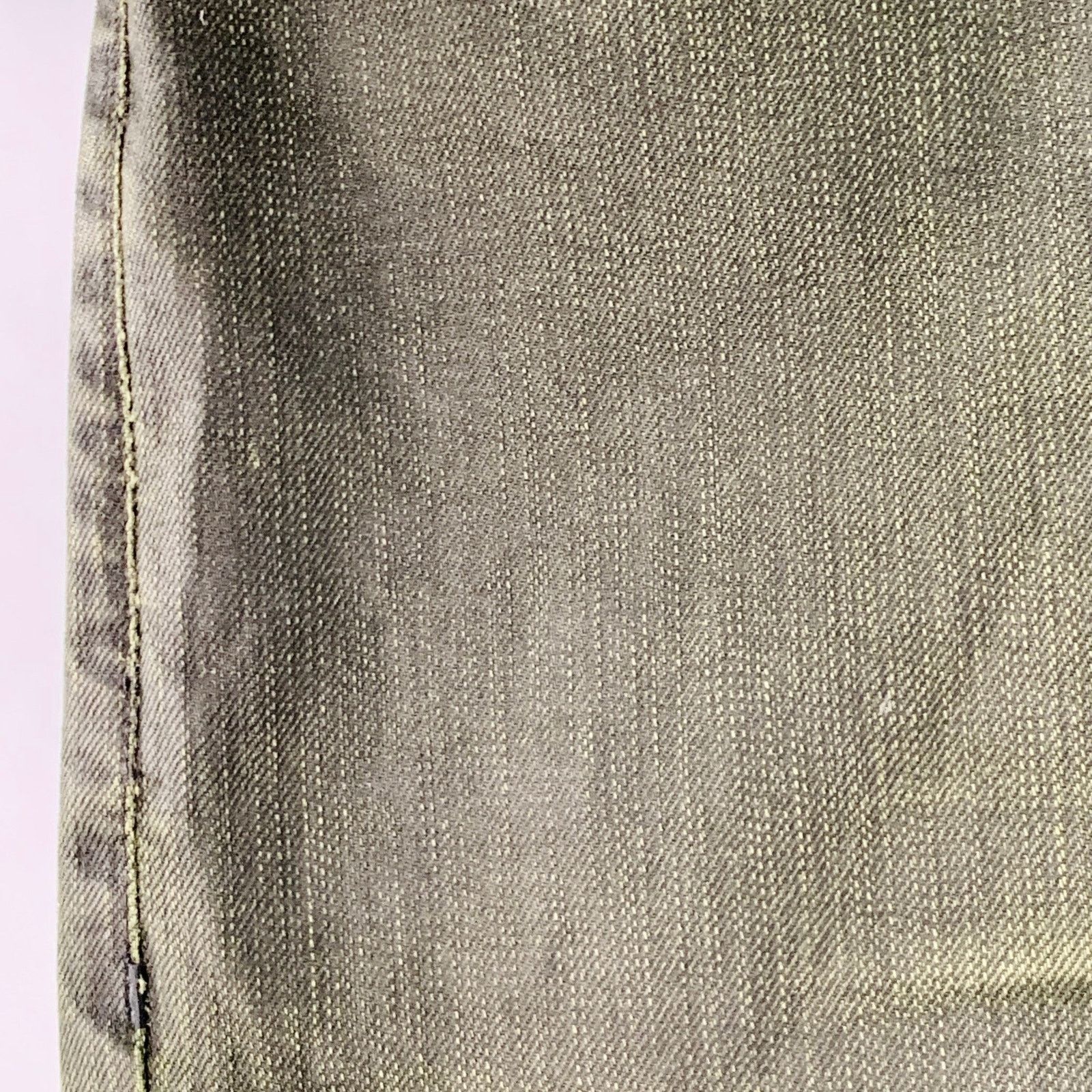 Other VERSUCHSKIND Green Grey Cotton Straight Zip Fly Jeans Size US 33 - 8 Thumbnail