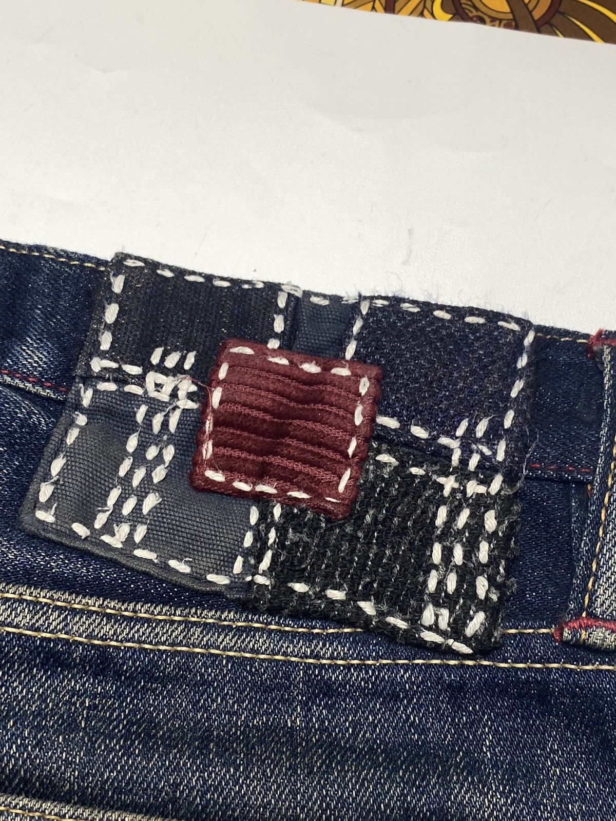NBDN Nobrandedon Vintage NBDN - Mudwash Selvedge Denim Pants Size US 28 / EU 44 - 8 Thumbnail