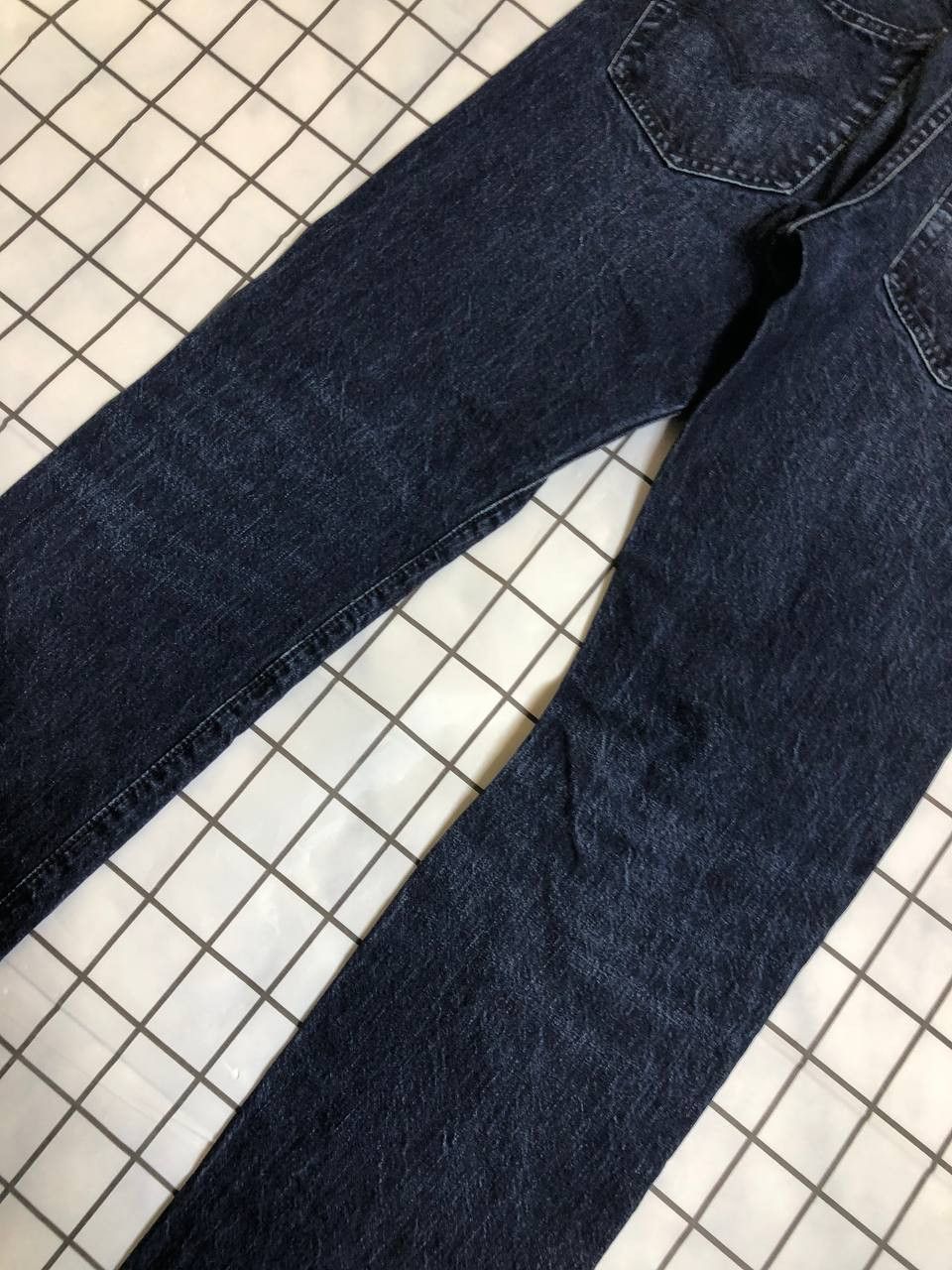 Levi's Levi Strauss 501 Mens Dark Blue Denim Casual Size US 29 - 22 Thumbnail