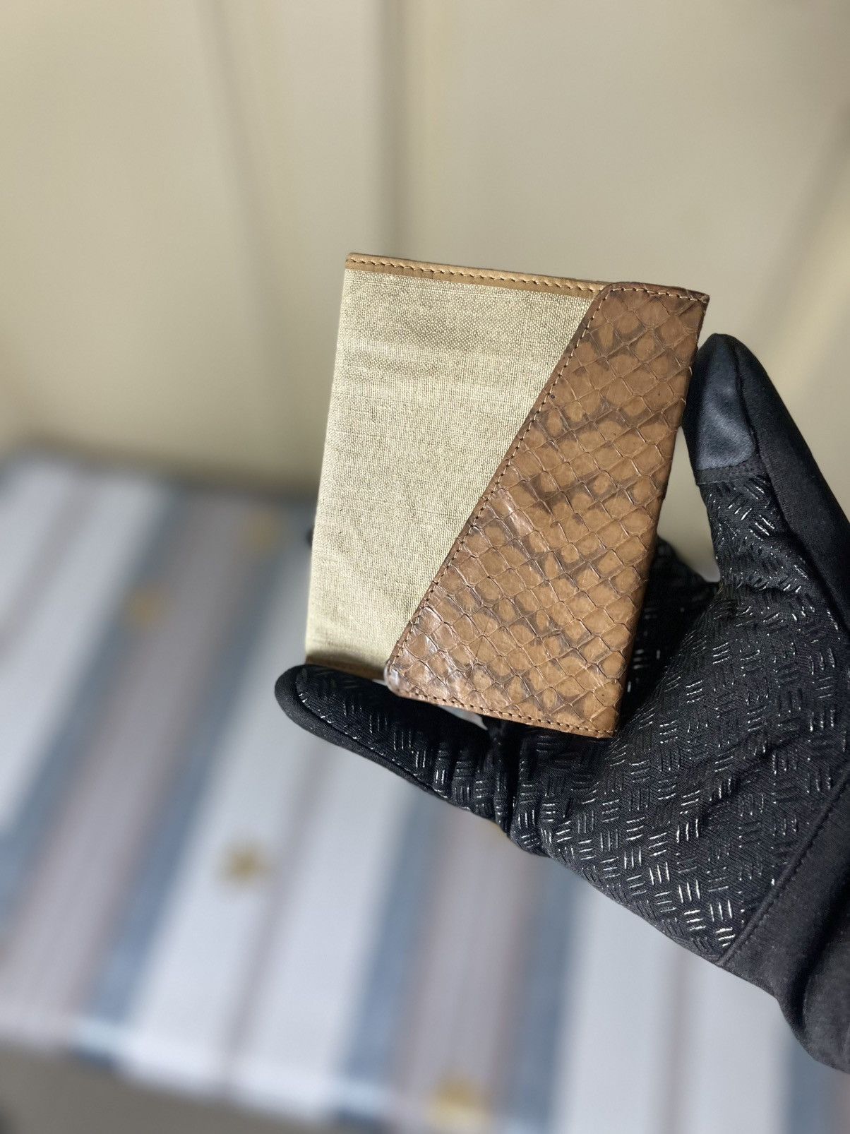 Bally Vintage Bally snake plus canvas wallet Size ONE SIZE - 9 Thumbnail