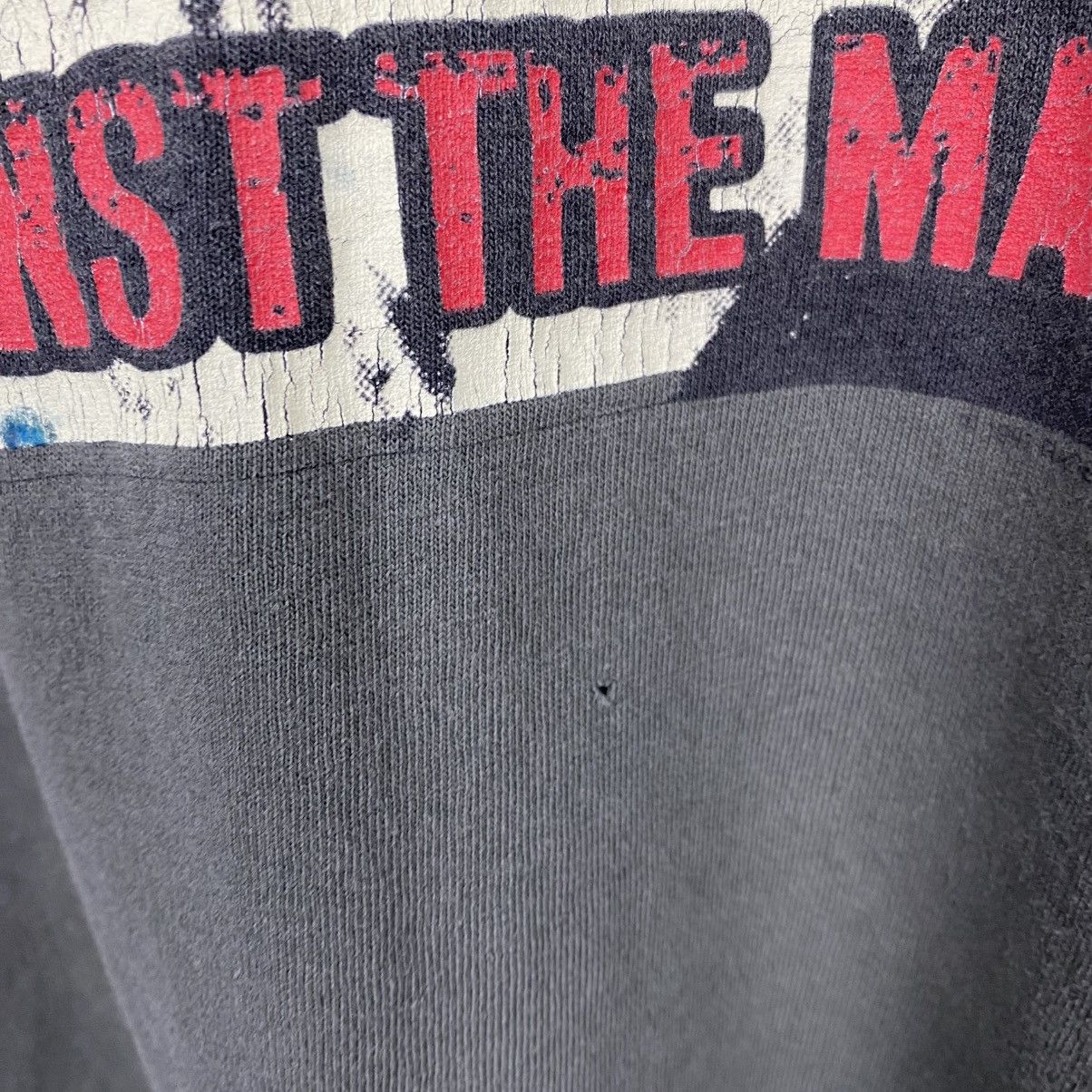 Band Tees × Rage Against The Machine × Vintage 90s Rage Against The Machine Band T-Shirt Size US L / EU 52-54 / 3 - 8 Thumbnail