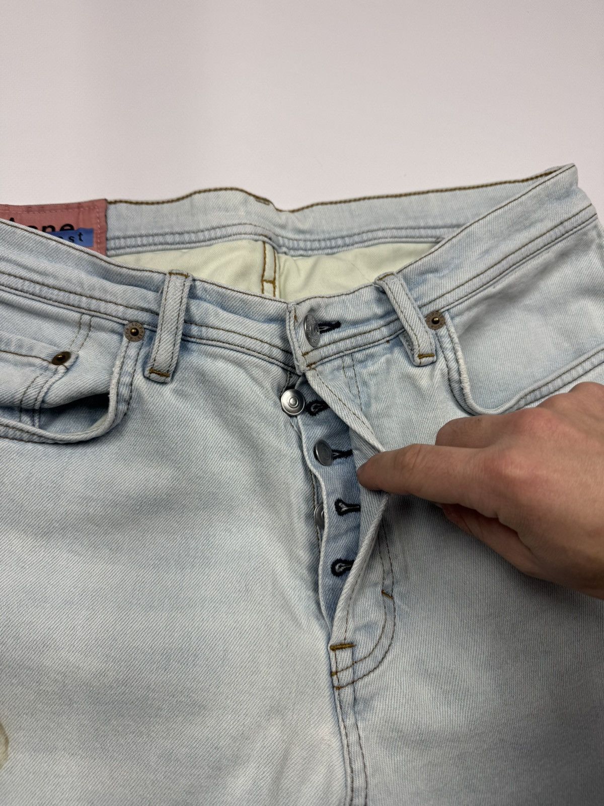 Acne Studios Acne Studios Washed Jeans Size US 32 / EU 48 - 6 Thumbnail