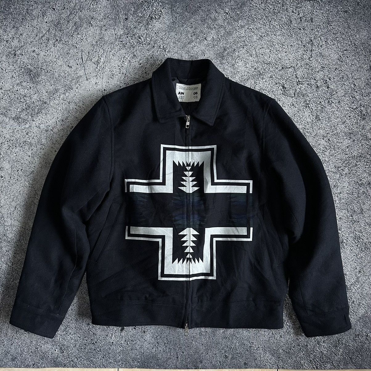 image of Work Jacket Kim Jones Colab in Navy, Men's (Size Medium)