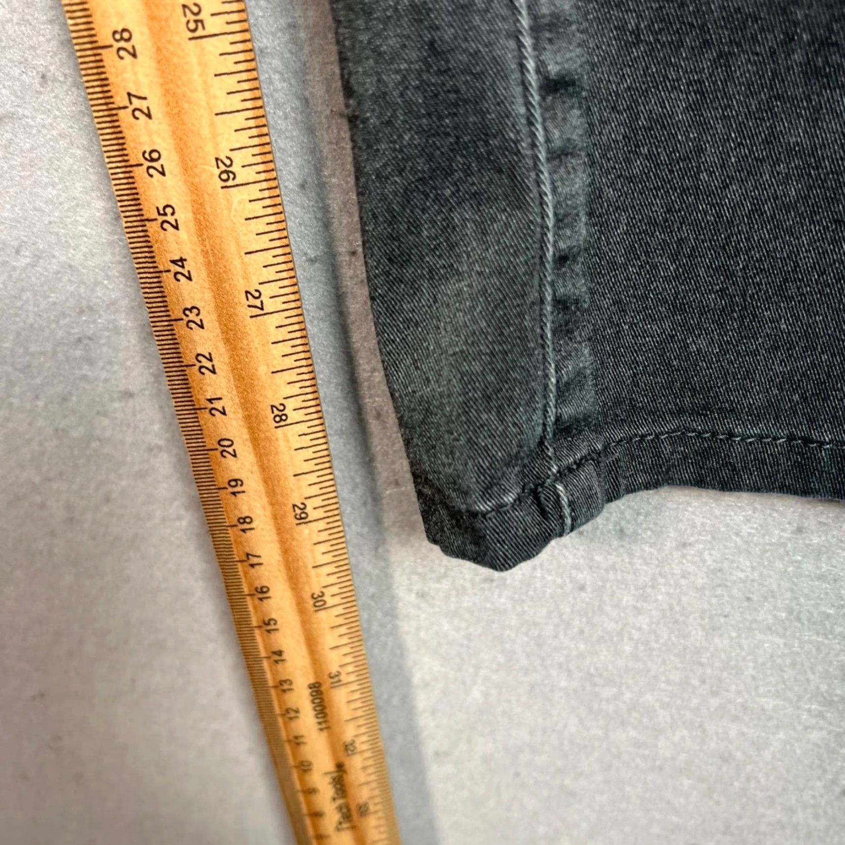 Rsq RSQ New York Slim Straight Chino Pants Mens 36 x 30 Dark Gray Cotton Blend Size US 36 / EU 52 - 7 Thumbnail