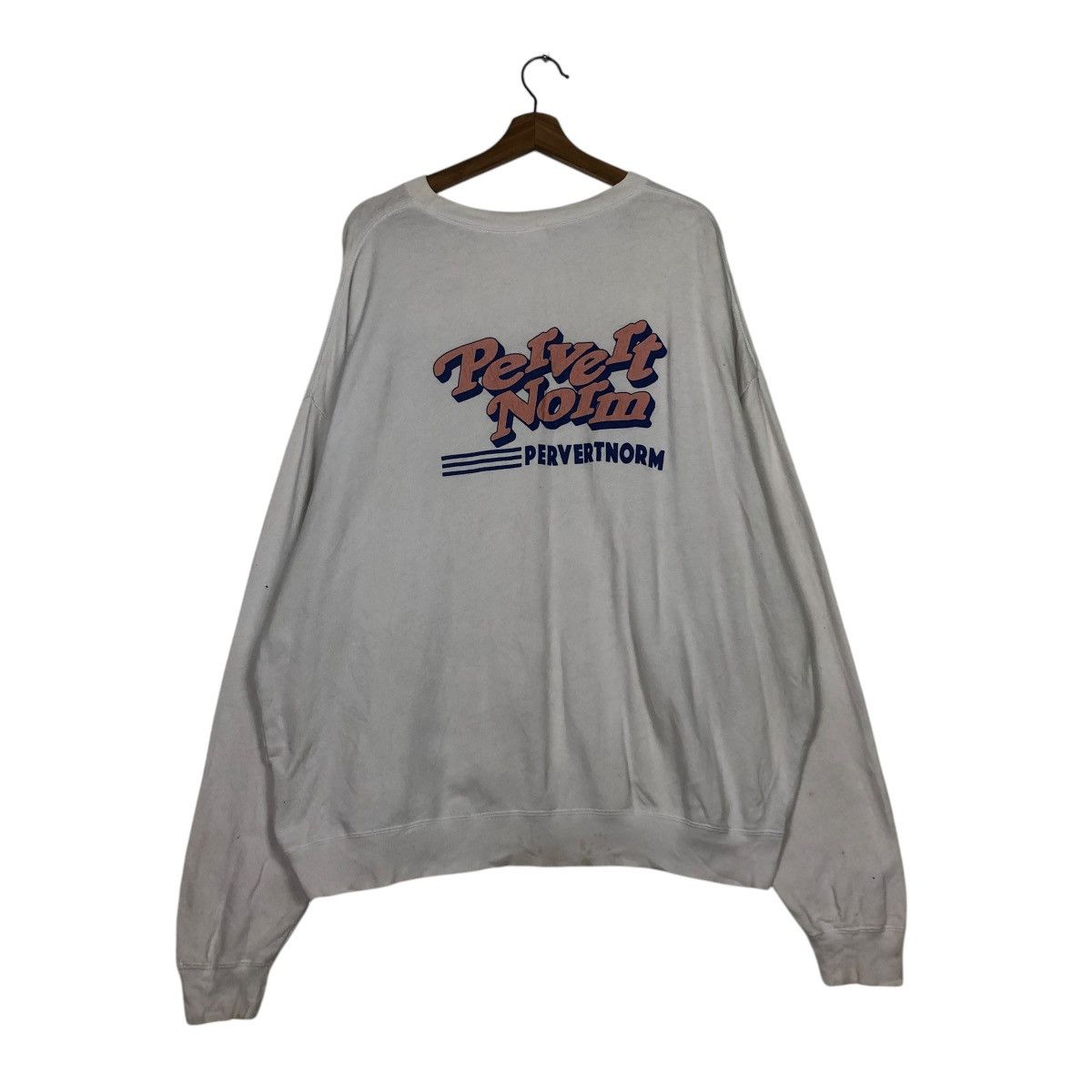 Vintage 🔥VINTAGE SWEATSHIRT PERVERTNORM BIG LOGO DESIGN Size US M / EU 48-50 / 2 - 10 Thumbnail