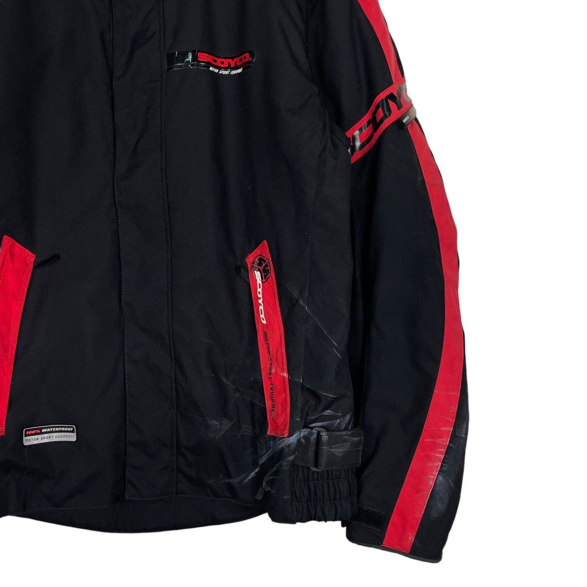 Japanese Brand × Kadoya 💥SCOYCO RIDING BIKER JAPAN ZIPPER JACKET Size US L / EU 52-54 / 3 - 4 Thumbnail