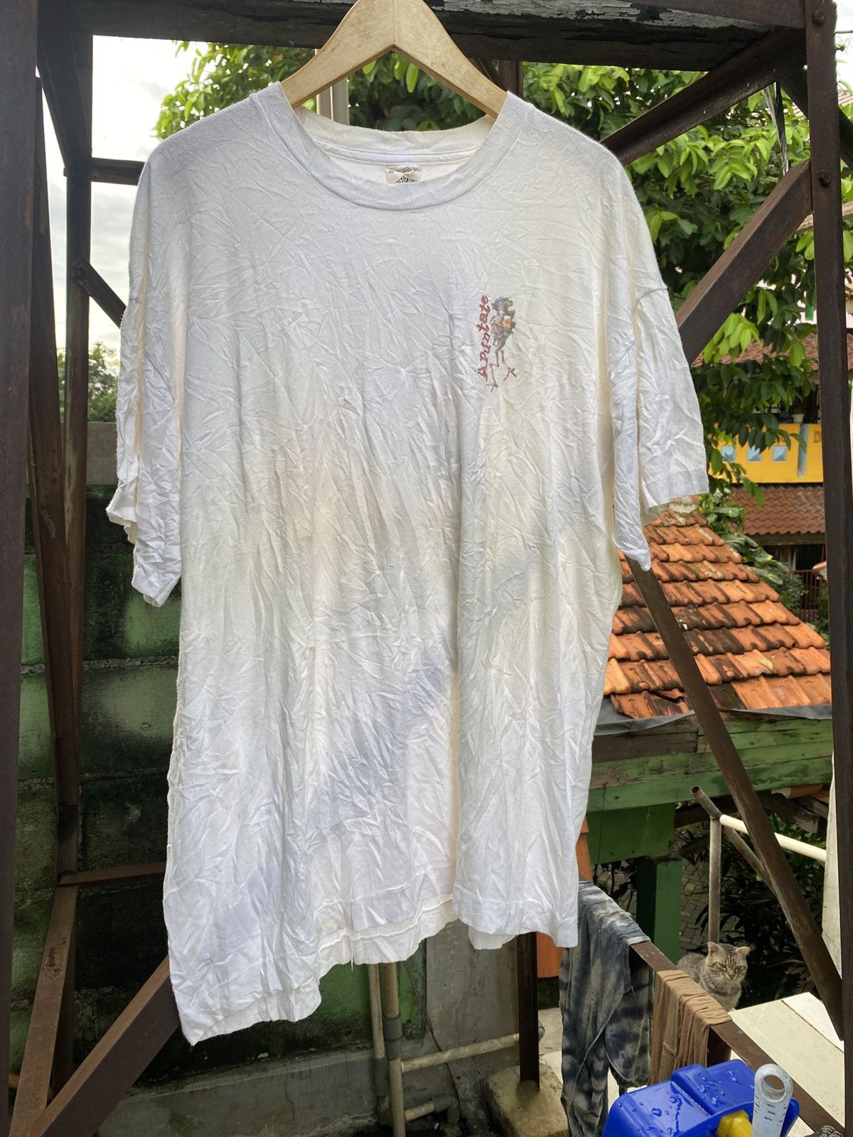 Vintage 90's Design Print Tee "Estrella Damm Size US XL / EU 56 / 4 - 2 Thumbnail