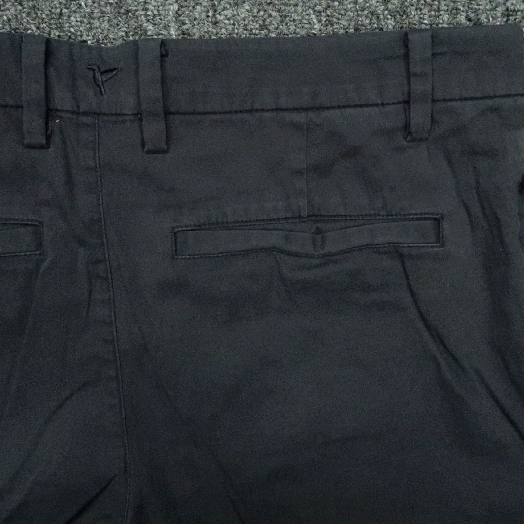 Vintage Birddogs Pants Mens 32x30 Dark Gray Stretch Khakis Zip Pockets Trouser Shirt? Size US 32 / EU 48 - 6 Thumbnail