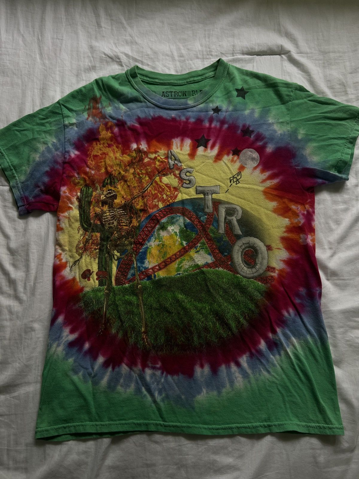 Travis Scott Travis Scott Astroworld Smiley Tee Size US M / EU 48-50 / 2 - 1 Thumbnail